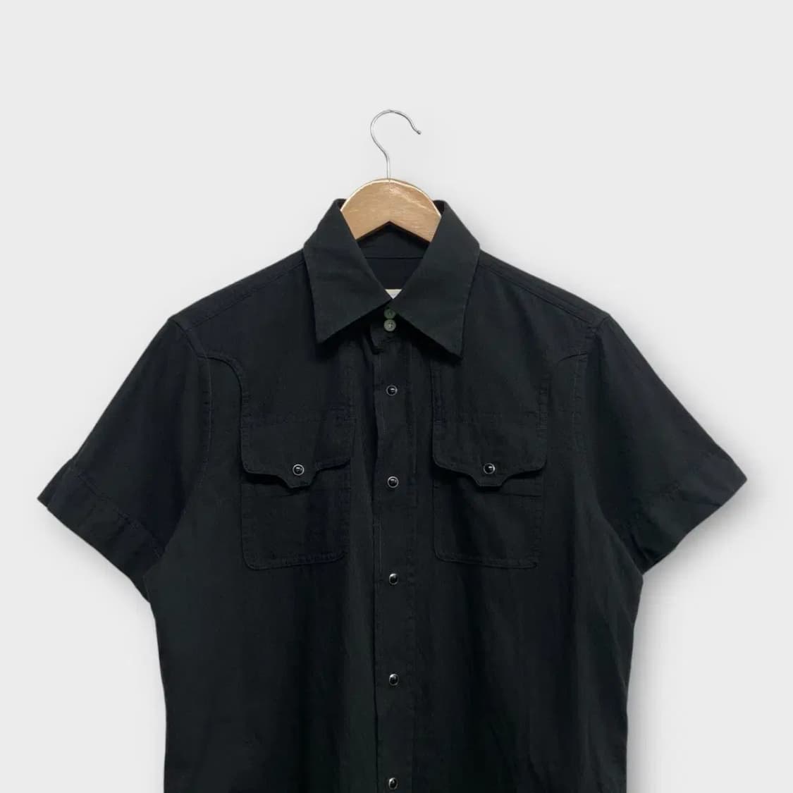 디젤 Diesel 블랙셔츠 S 상품이미지2