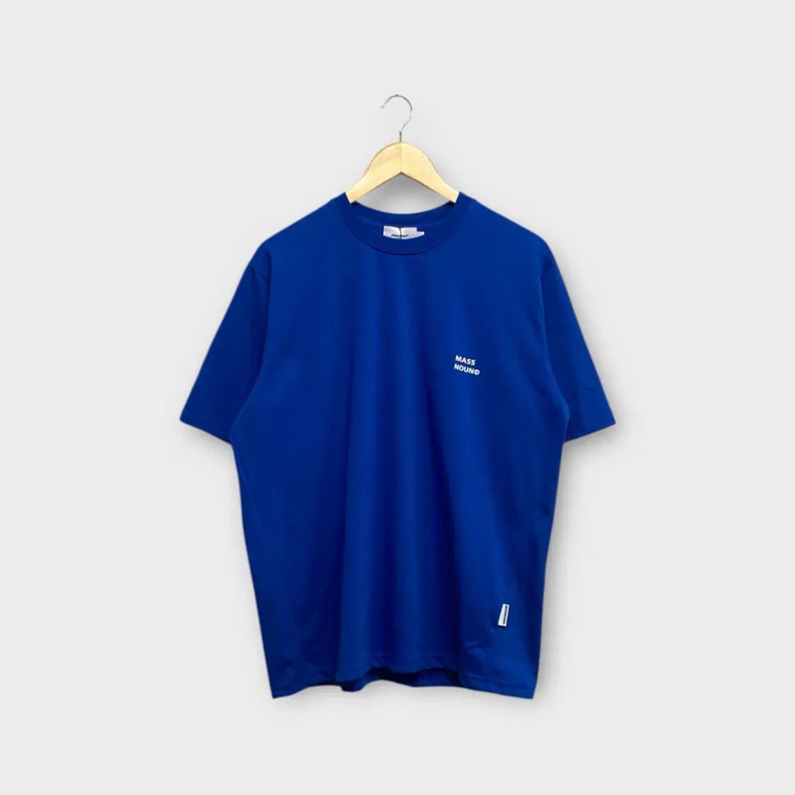 [새상품] 매스노운 시그니쳐 블루 티셔츠 M 상품이미지1