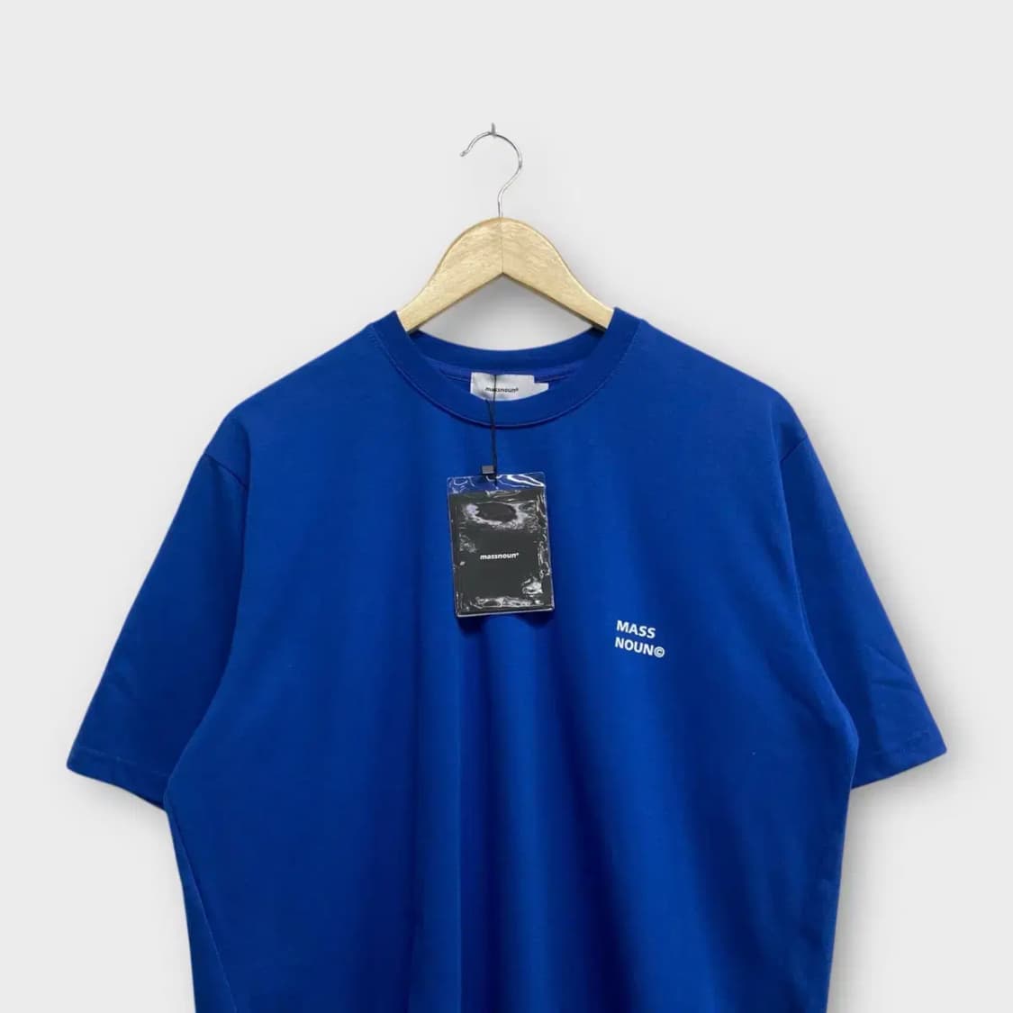 [새상품] 매스노운 시그니쳐 블루 티셔츠 M 상품이미지2