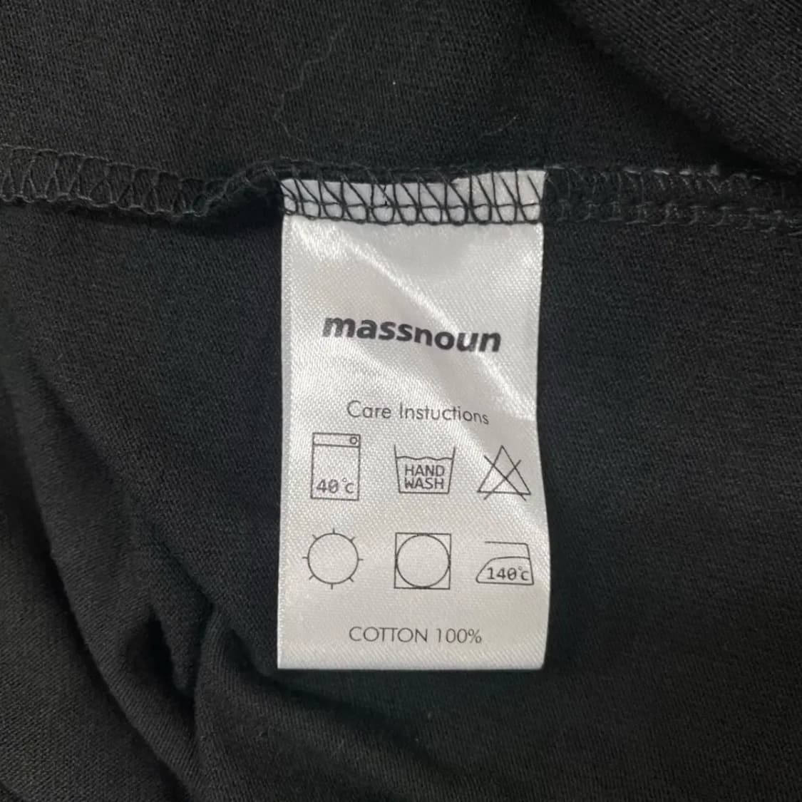 [새상품]매스노운 페이크핸드 레귤러 반팔티 S-L 상품이미지5