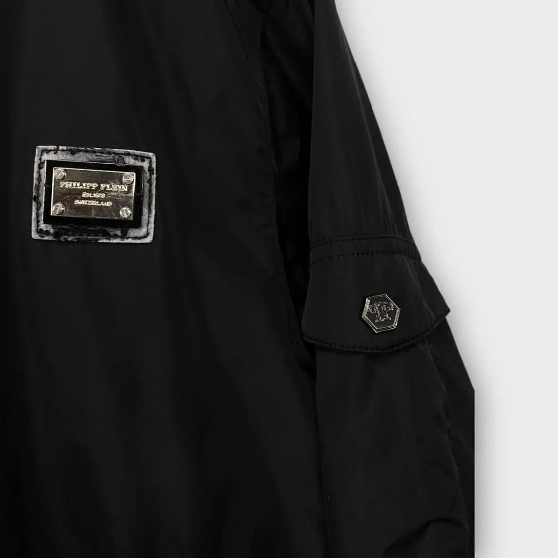 필립플레인 스컬 프린팅 봄버 자켓 M 상품이미지6