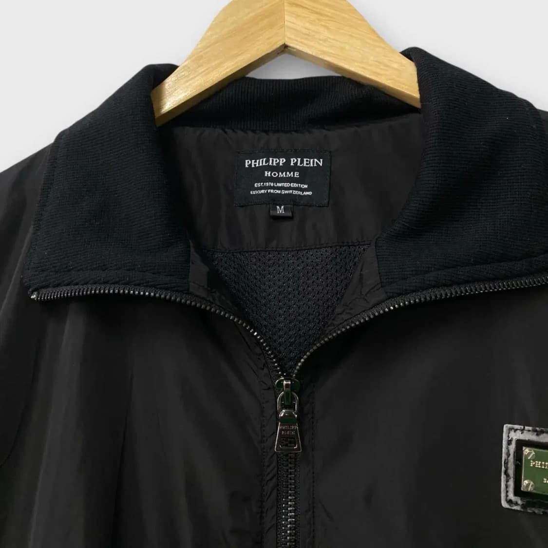 필립플레인 스컬 프린팅 봄버 자켓 M 상품이미지7