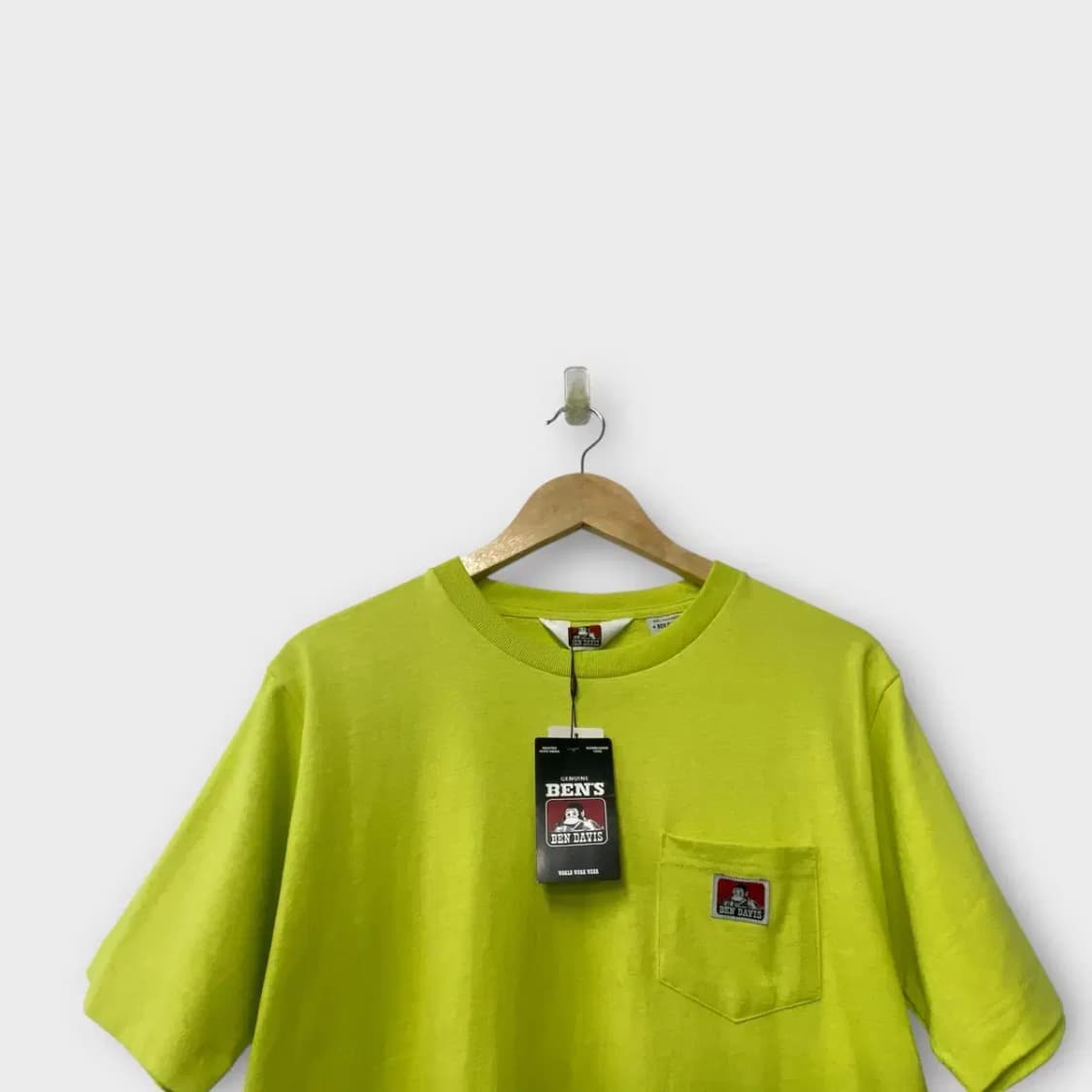 [새상품]벤데이비스 BEN DAVIS  오리지널 로고 라운드티 M 상품이미지3