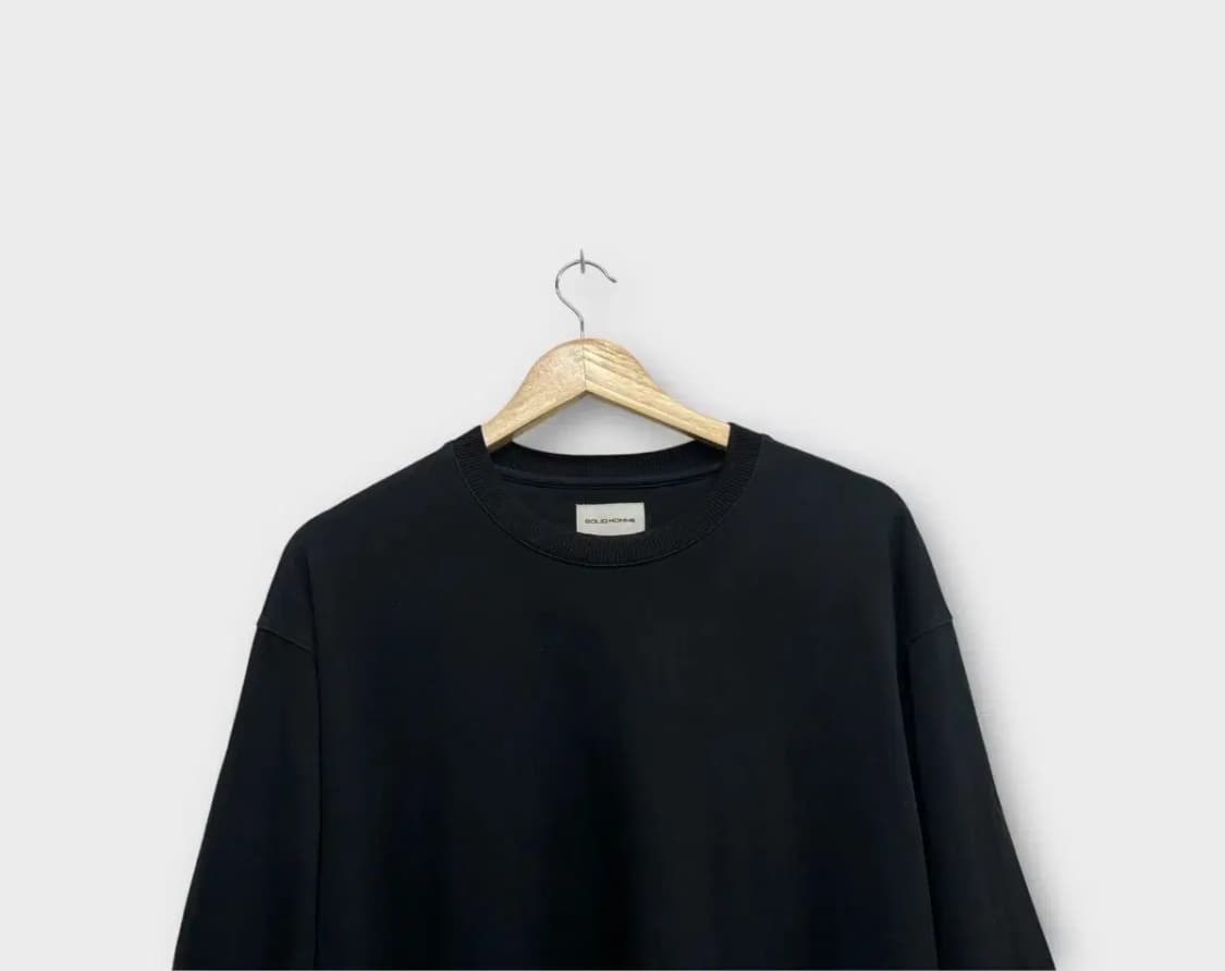 솔리드옴므 SOLID HOMME 트임 긴팔티 L 상품이미지2