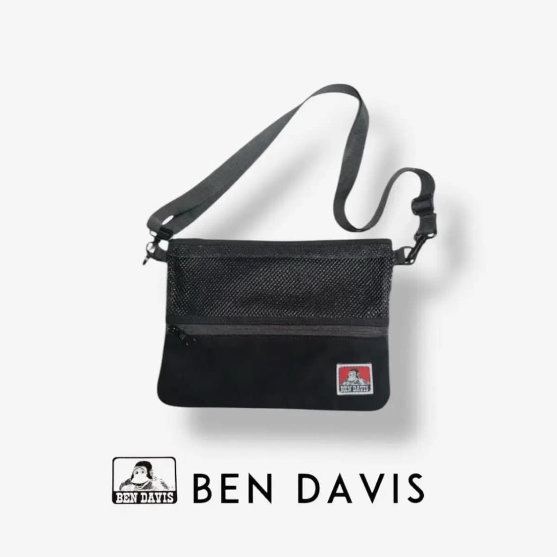 [새상품]벤데이비스 BEN DAVIS 메쉬 크로스백 상품이미지1