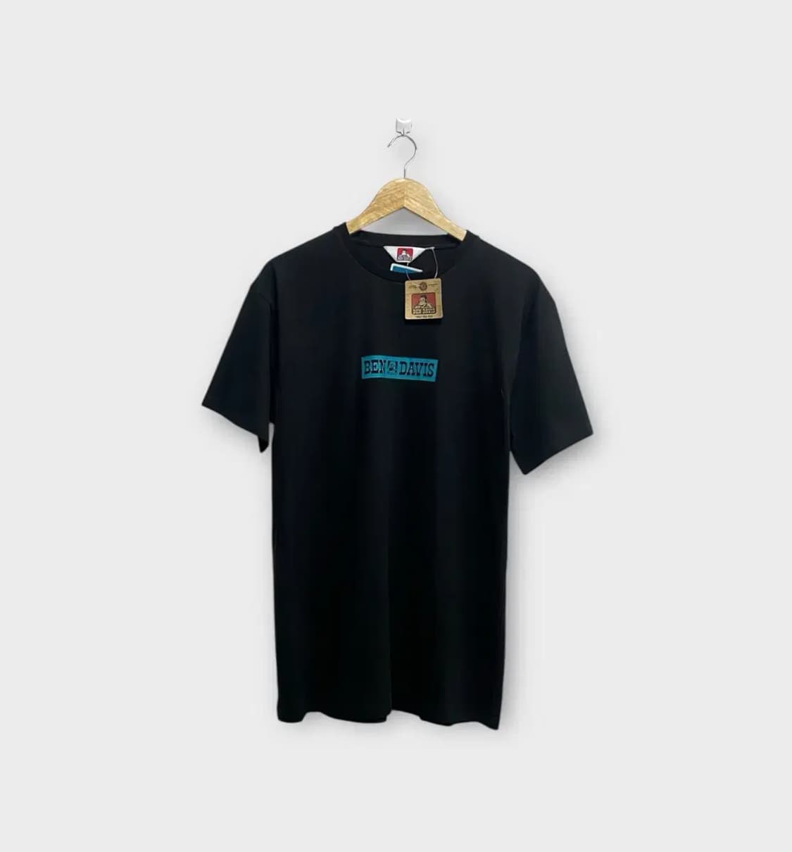 [새상품] 벤 데이비스 BEN DAVIS 블랙 반팔티L 상품이미지1
