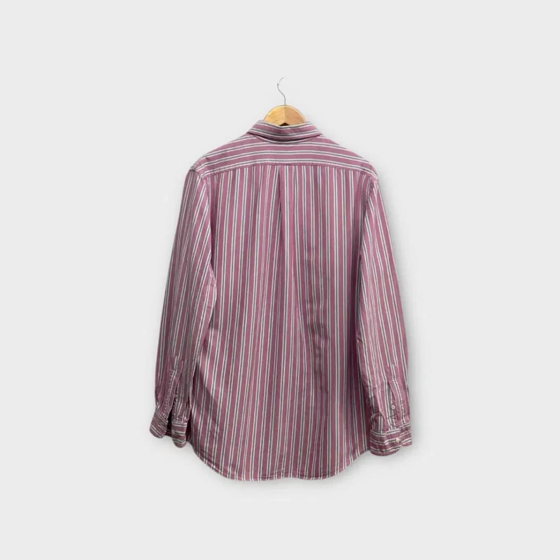 폴로 랄프로렌 핑크 스트라이프 셔츠 L 상품이미지4