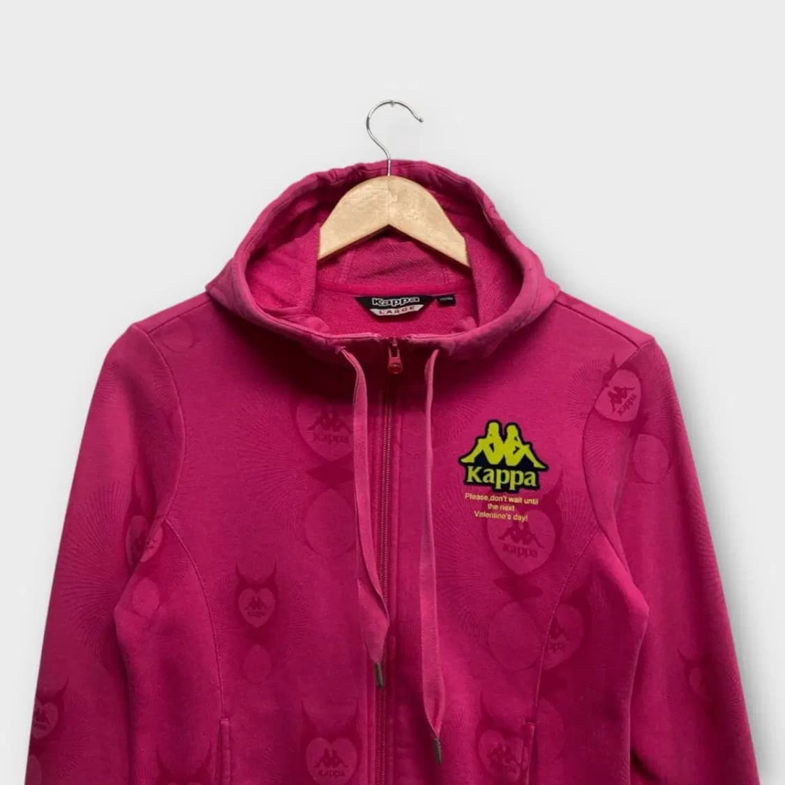 카파 Kappa Y2K 핑크 후드집업 L 상품이미지2