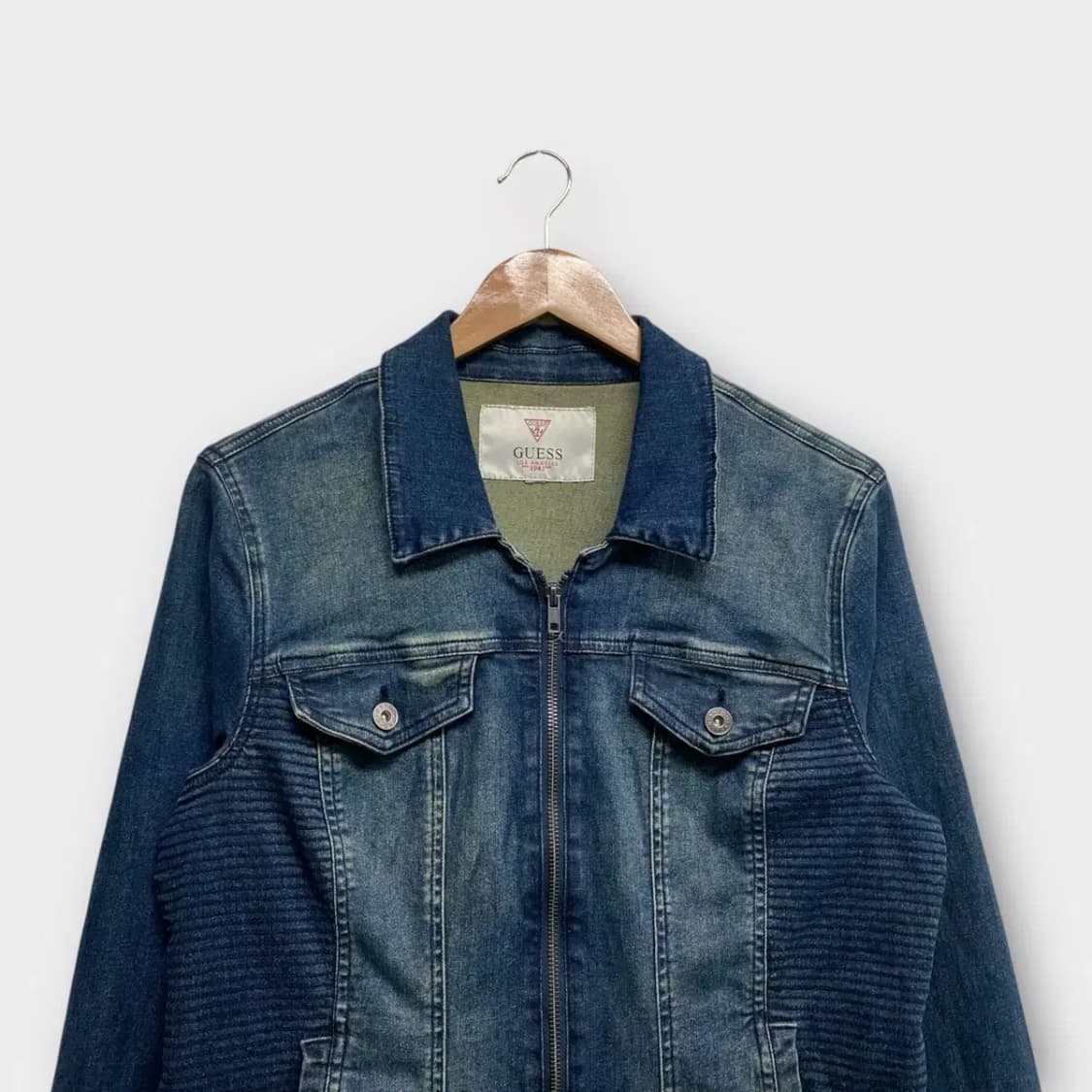 게스 GUESS 데님 집업자켓 L-XL 상품이미지2