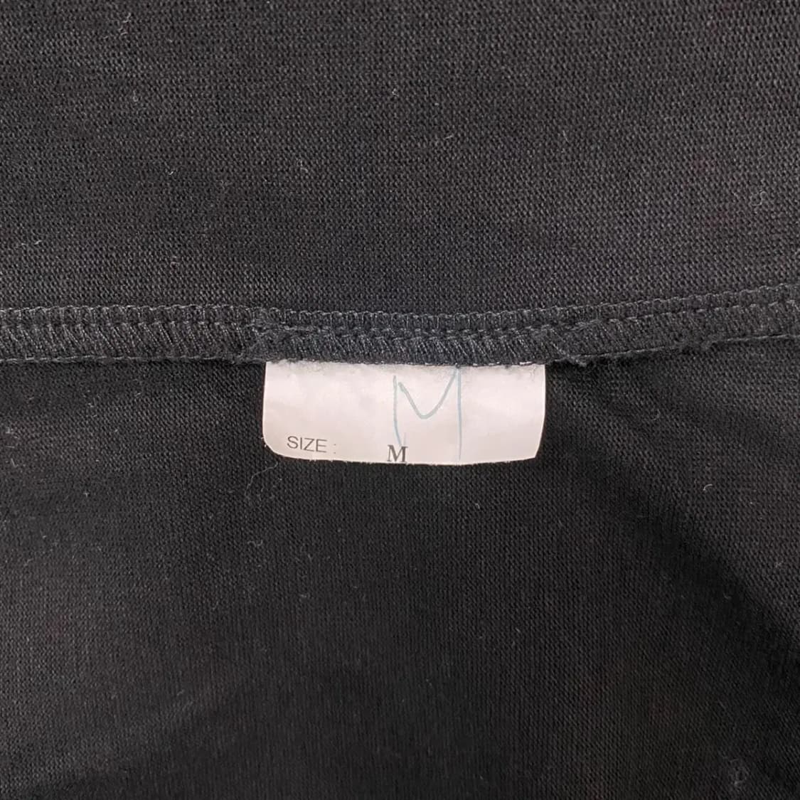 준지JUUNJ 블랙 시메트리 오버핏 7부 티셔츠 M-XL 상품이미지6