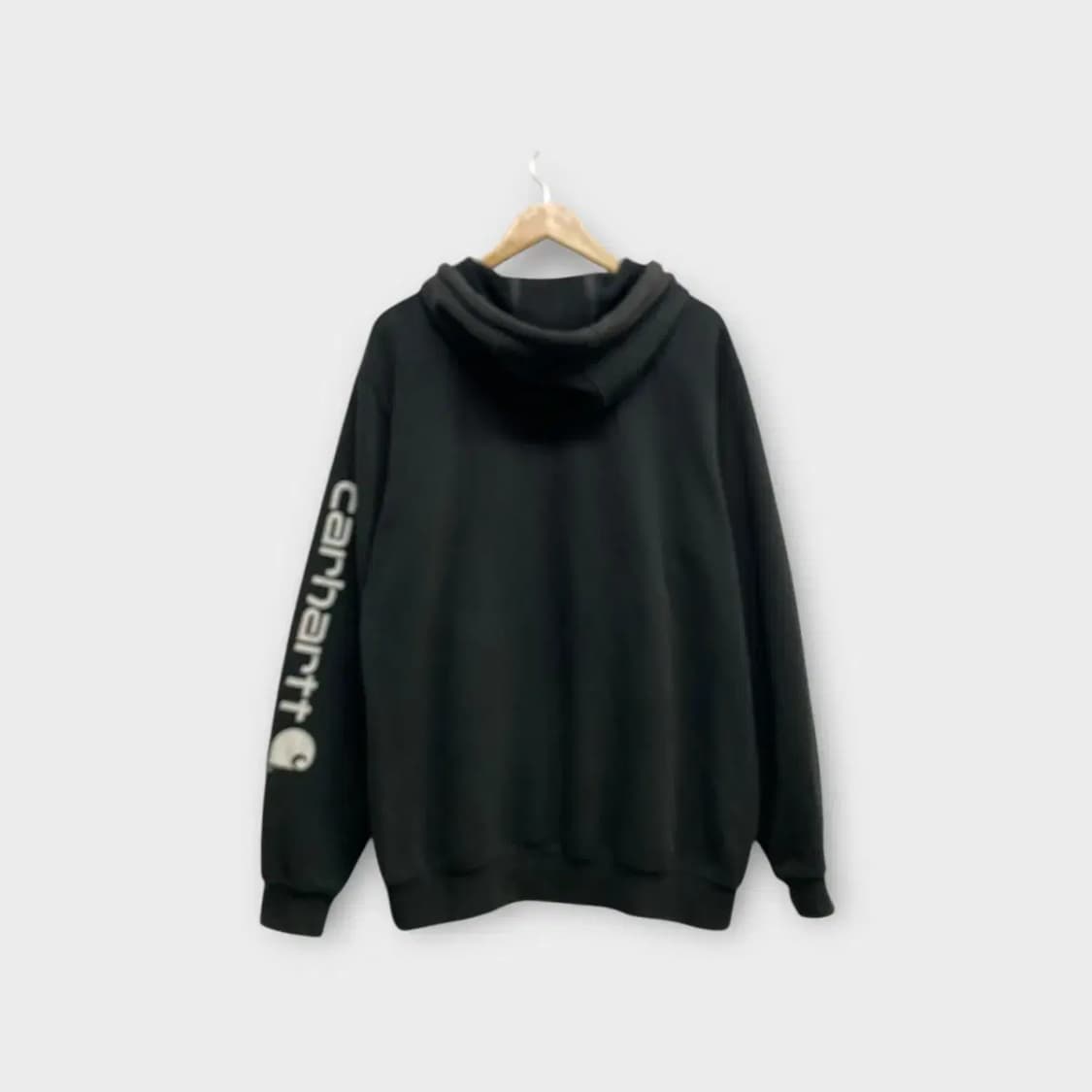 칼하트 미드웨이트 로고 후드티 M-XL 상품이미지4