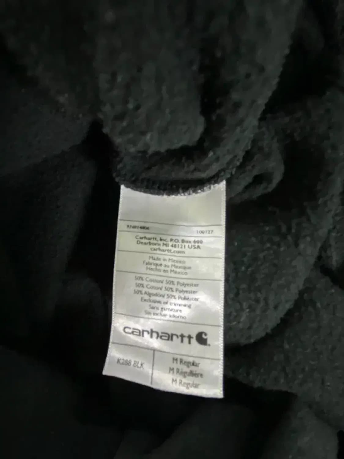 칼하트 미드웨이트 로고 후드티 M-XL 상품이미지6