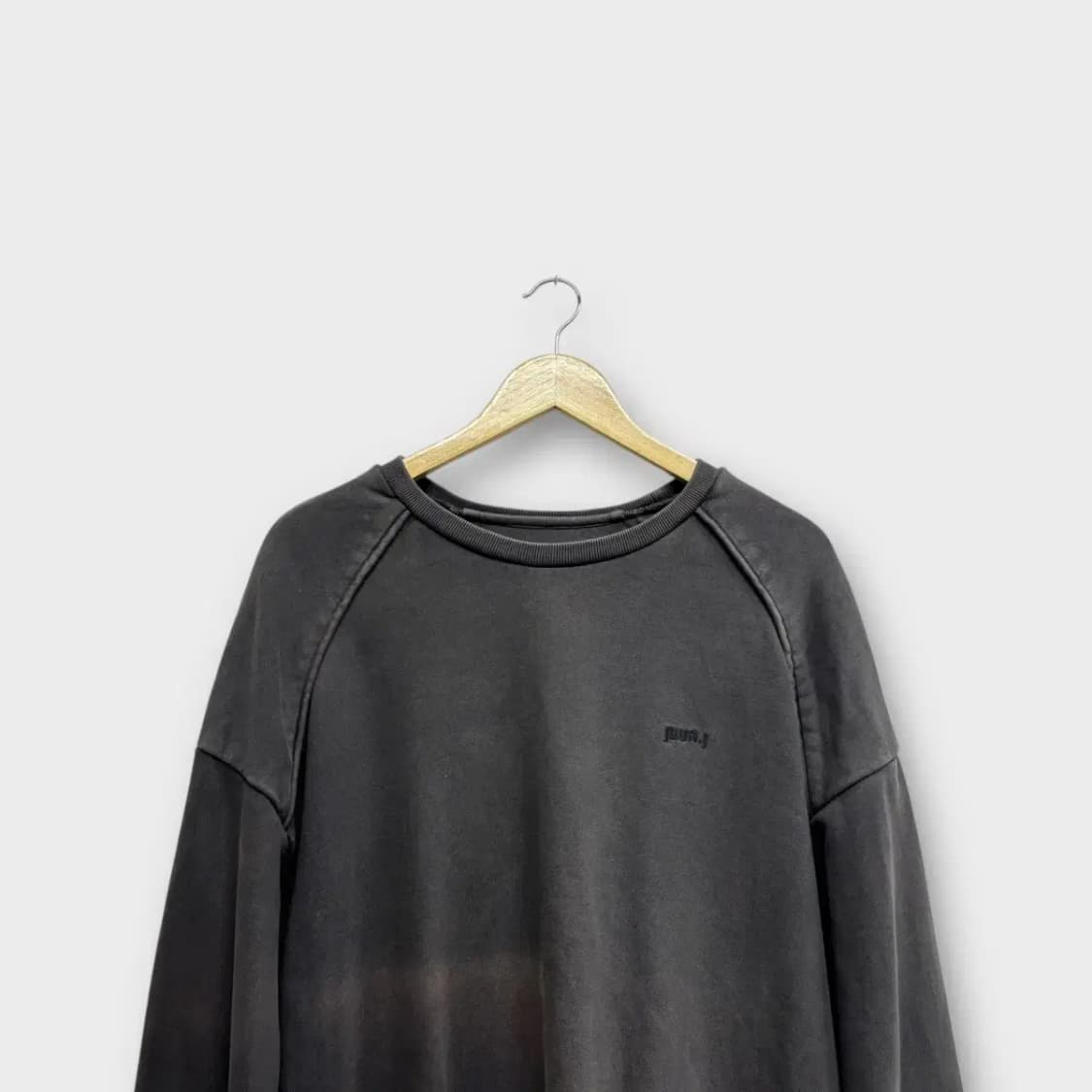 준지 가먼트 다잉 오버핏 맨투맨 S-L 상품이미지2