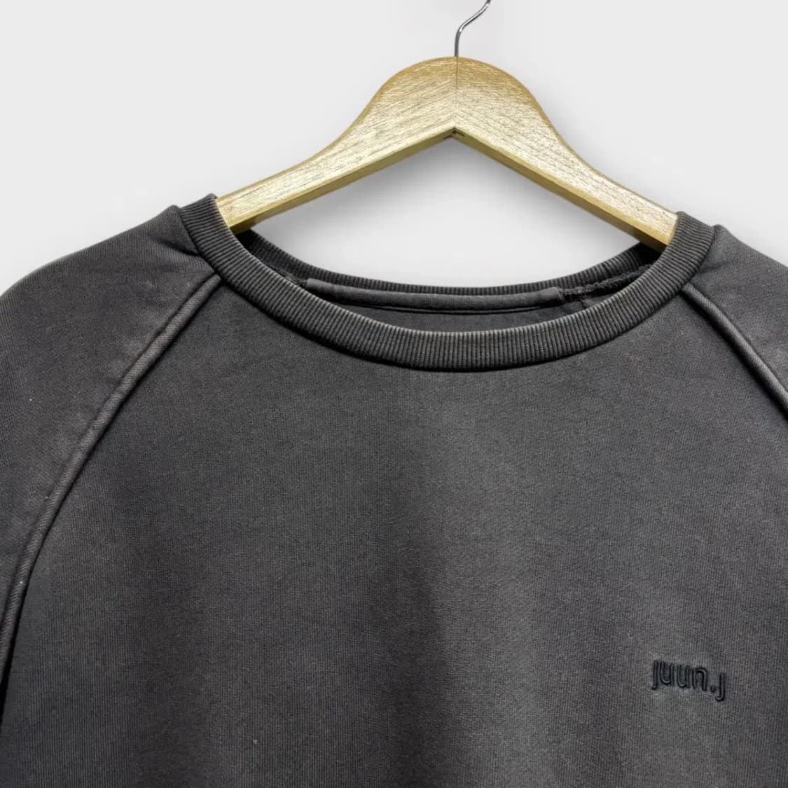 준지 가먼트 다잉 오버핏 맨투맨 S-L 상품이미지4