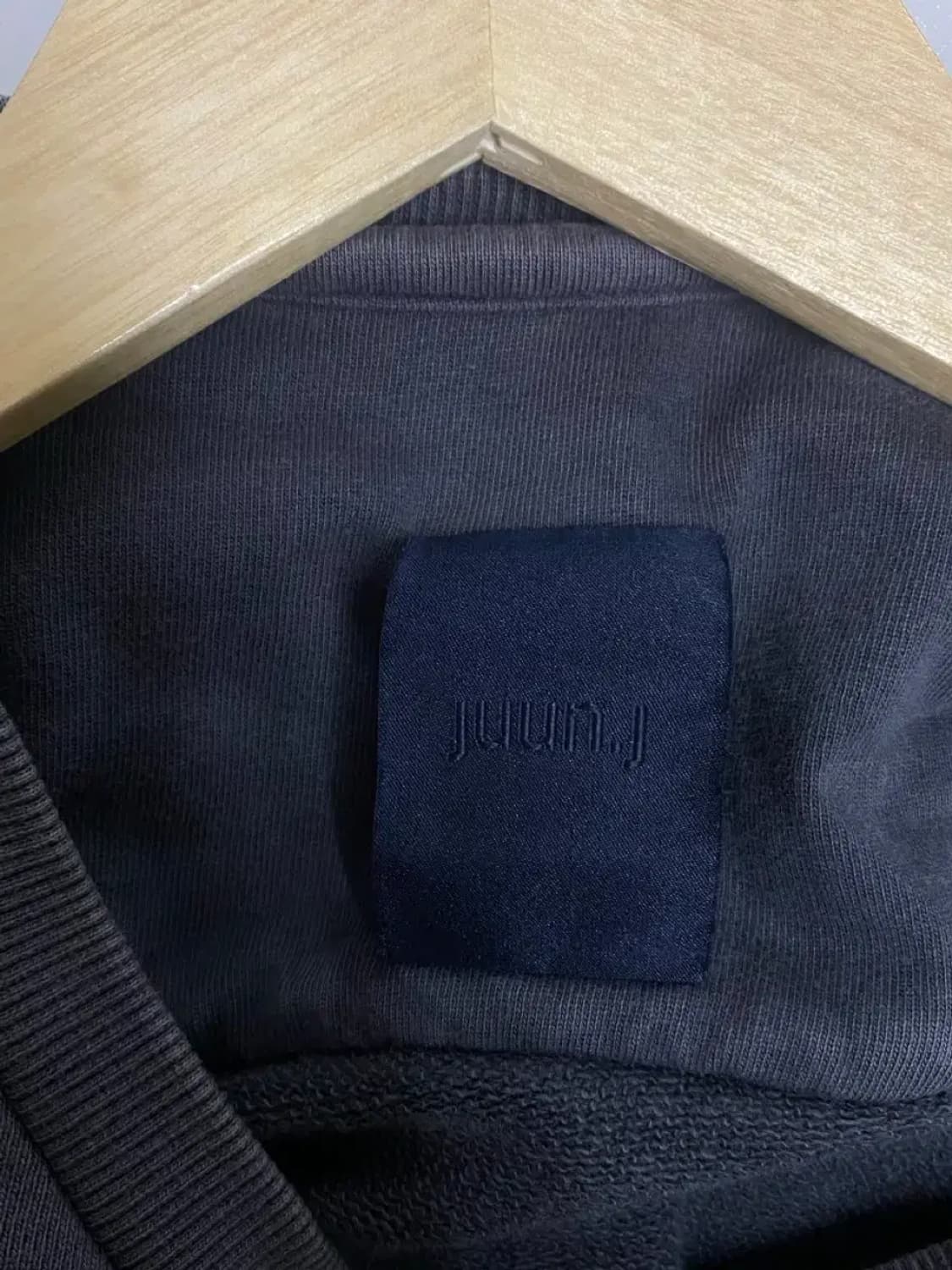 준지 가먼트 다잉 오버핏 맨투맨 S-L 상품이미지5