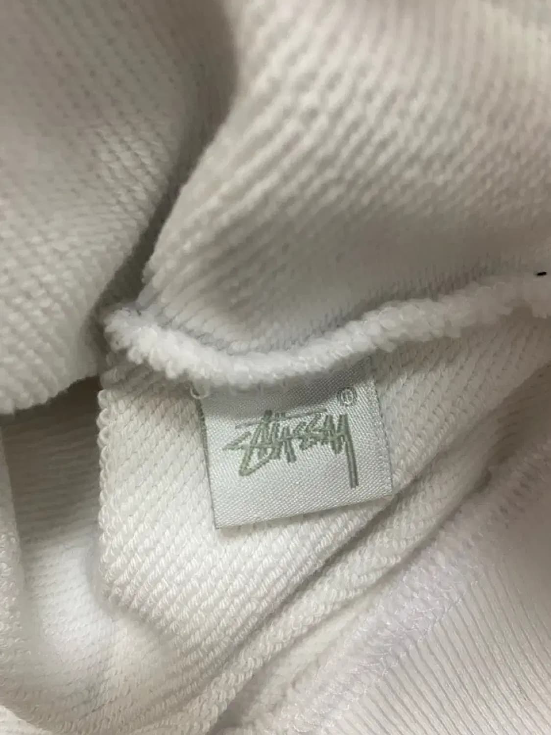 스투시 월드투어 화이트 후드티 XL 상품이미지6