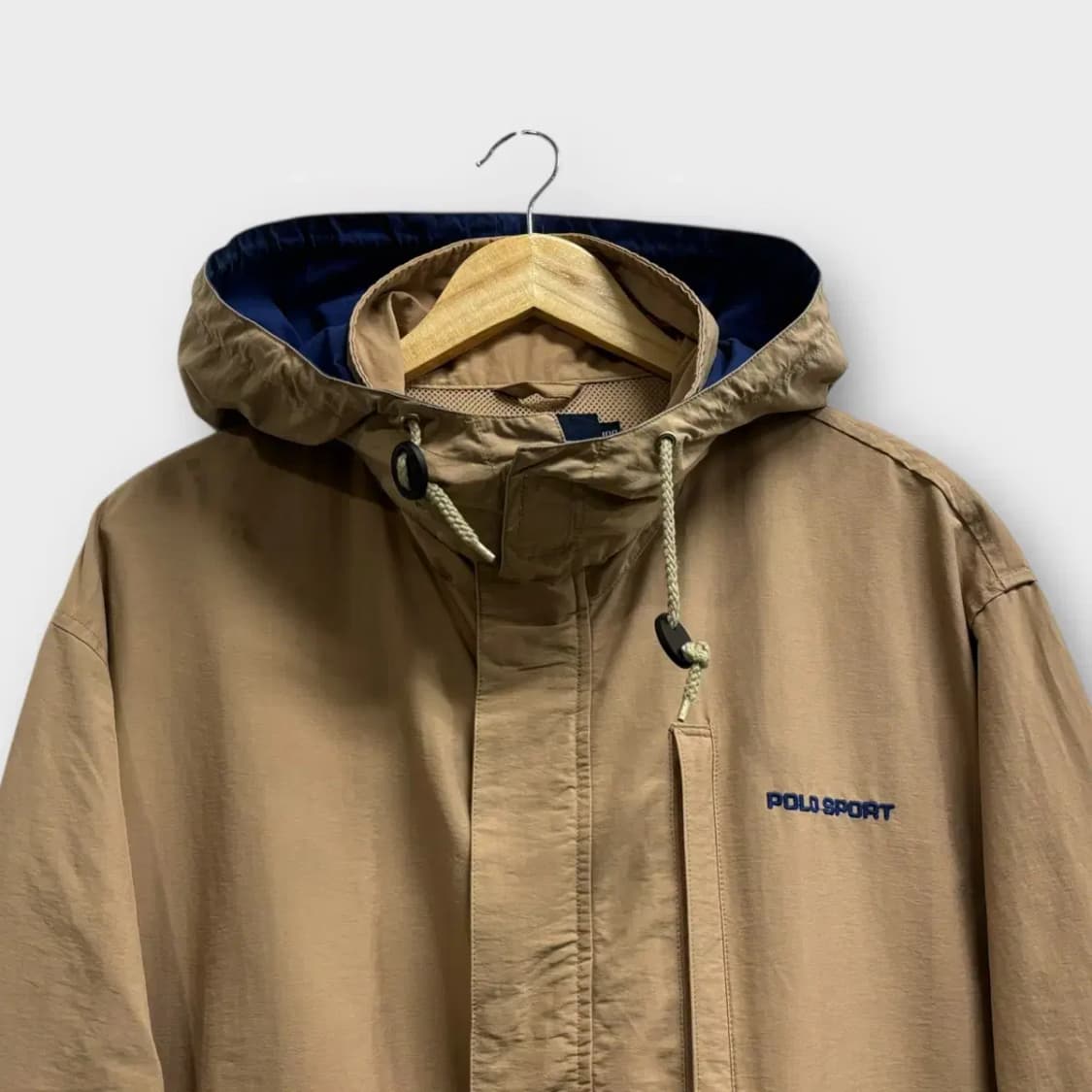 폴로 랄프로렌 스포츠 후드 자켓 베이지 L 상품이미지2