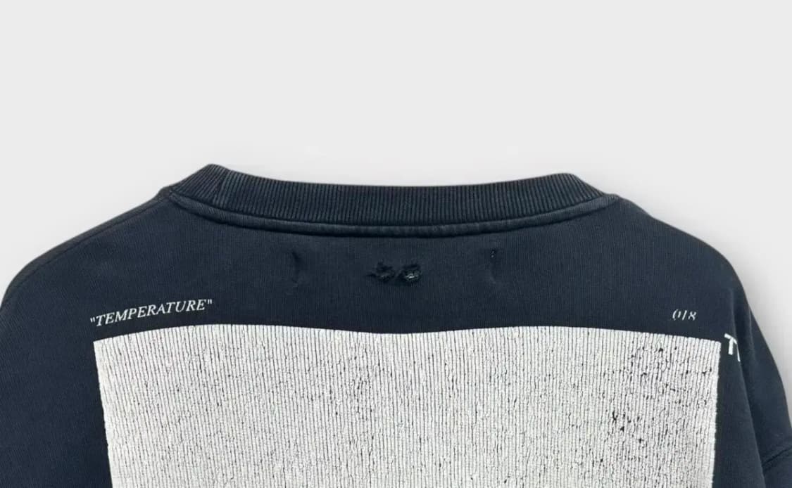 오프화이트  모나리자 애로우 맨투맨 S-L 상품이미지6