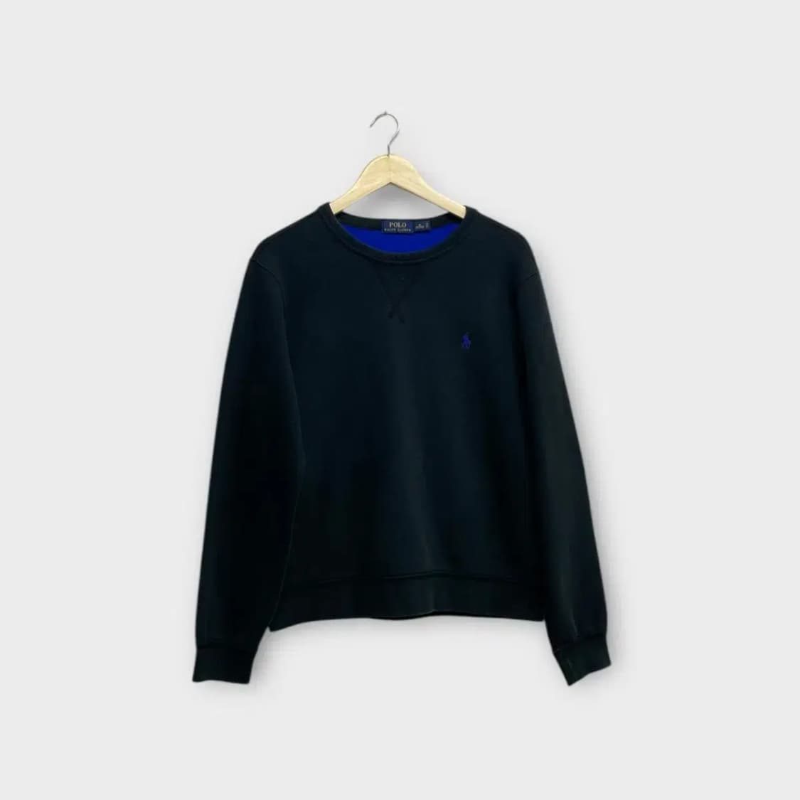 폴로랄프로렌 블랙 블루포니 맨투맨 M 상품이미지1