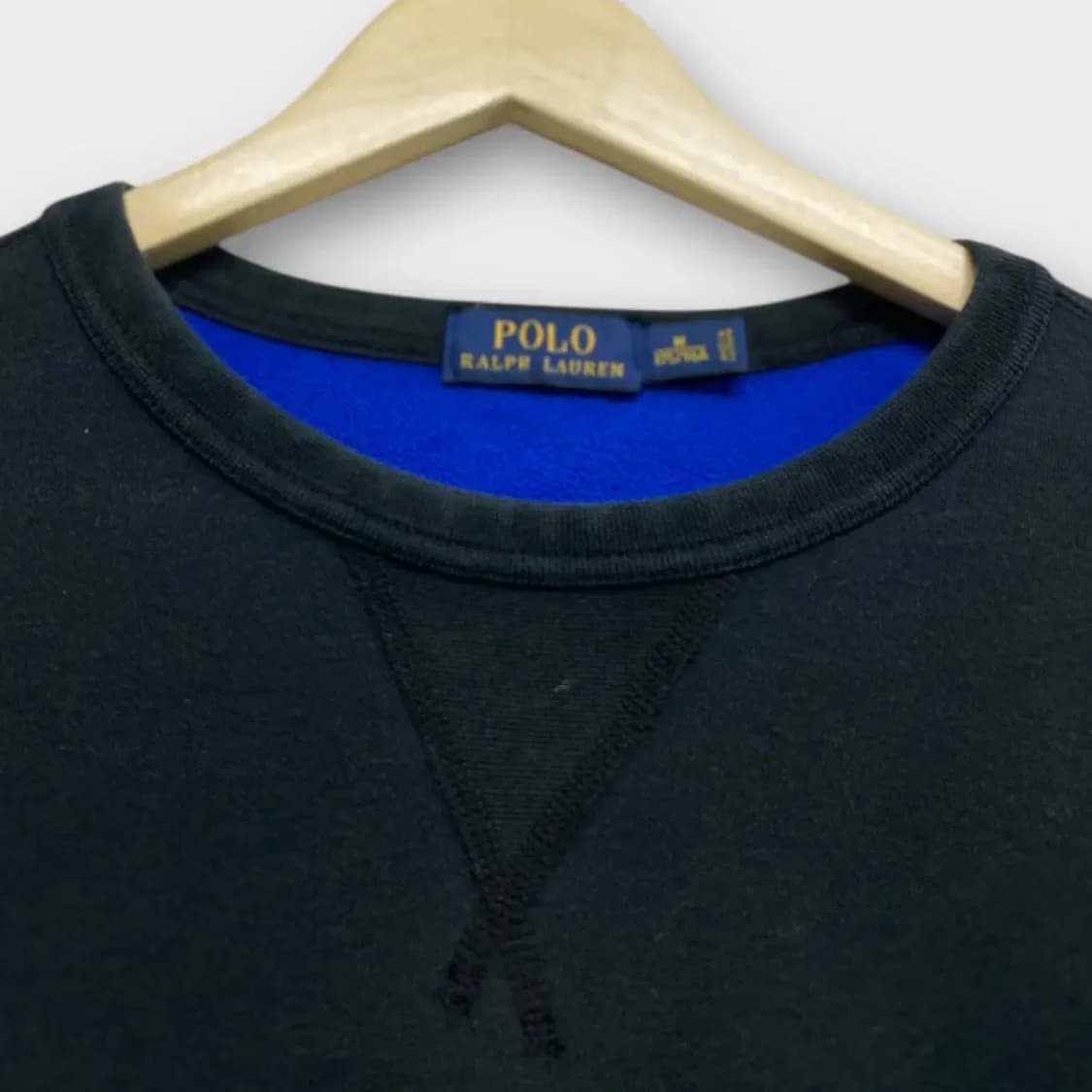 폴로랄프로렌 블랙 블루포니 맨투맨 M 상품이미지4