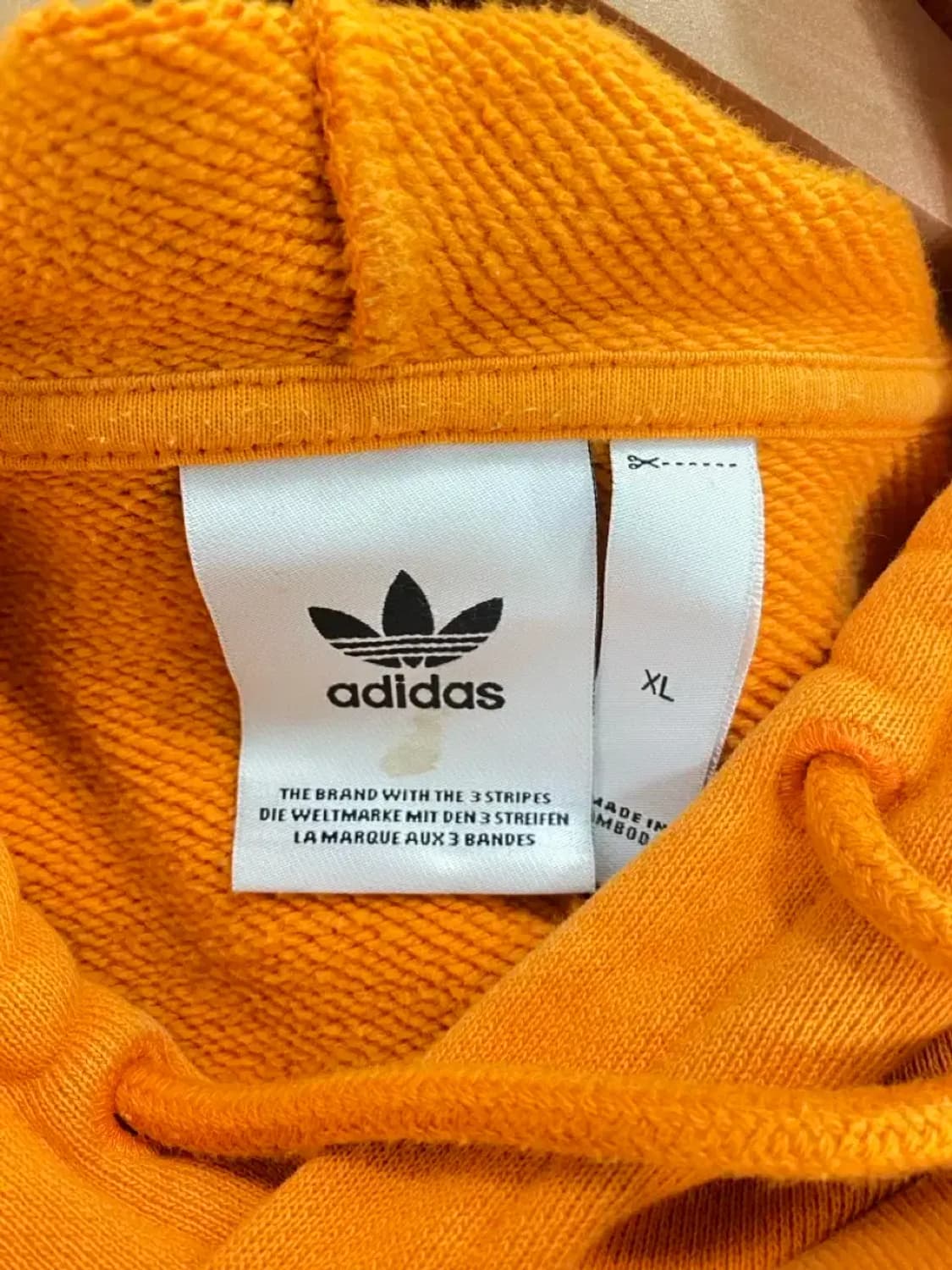 아디다스 빅로고 후드티 XL 상품이미지4