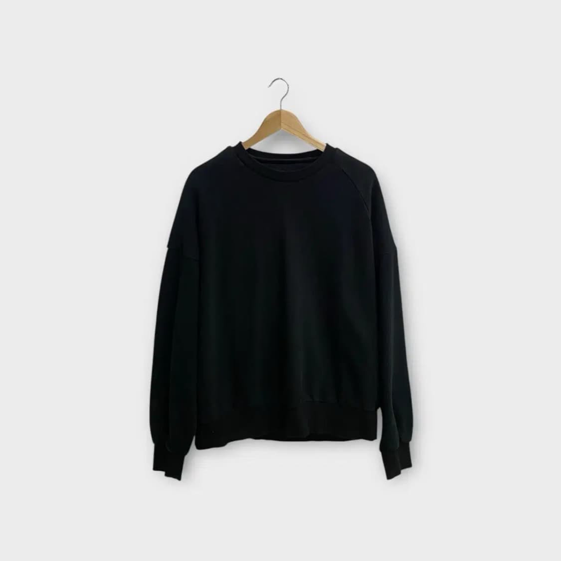 준지 X 올린스키 킹콩 블랙 오버핏 맨투맨 S-XL 상품이미지3