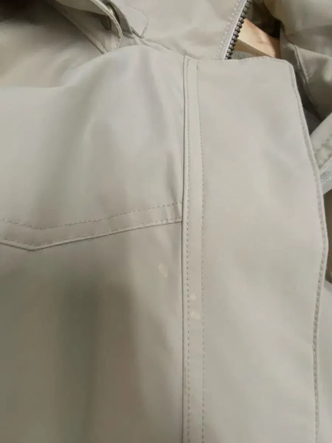 노스페이스 여성 베이지 후드 사파리 점퍼 90 상품이미지7