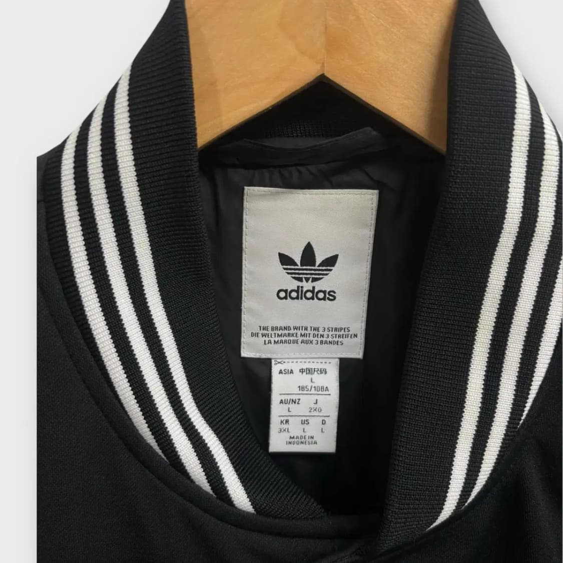 아디다스 바시티 봄버 자켓 XL 상품이미지6