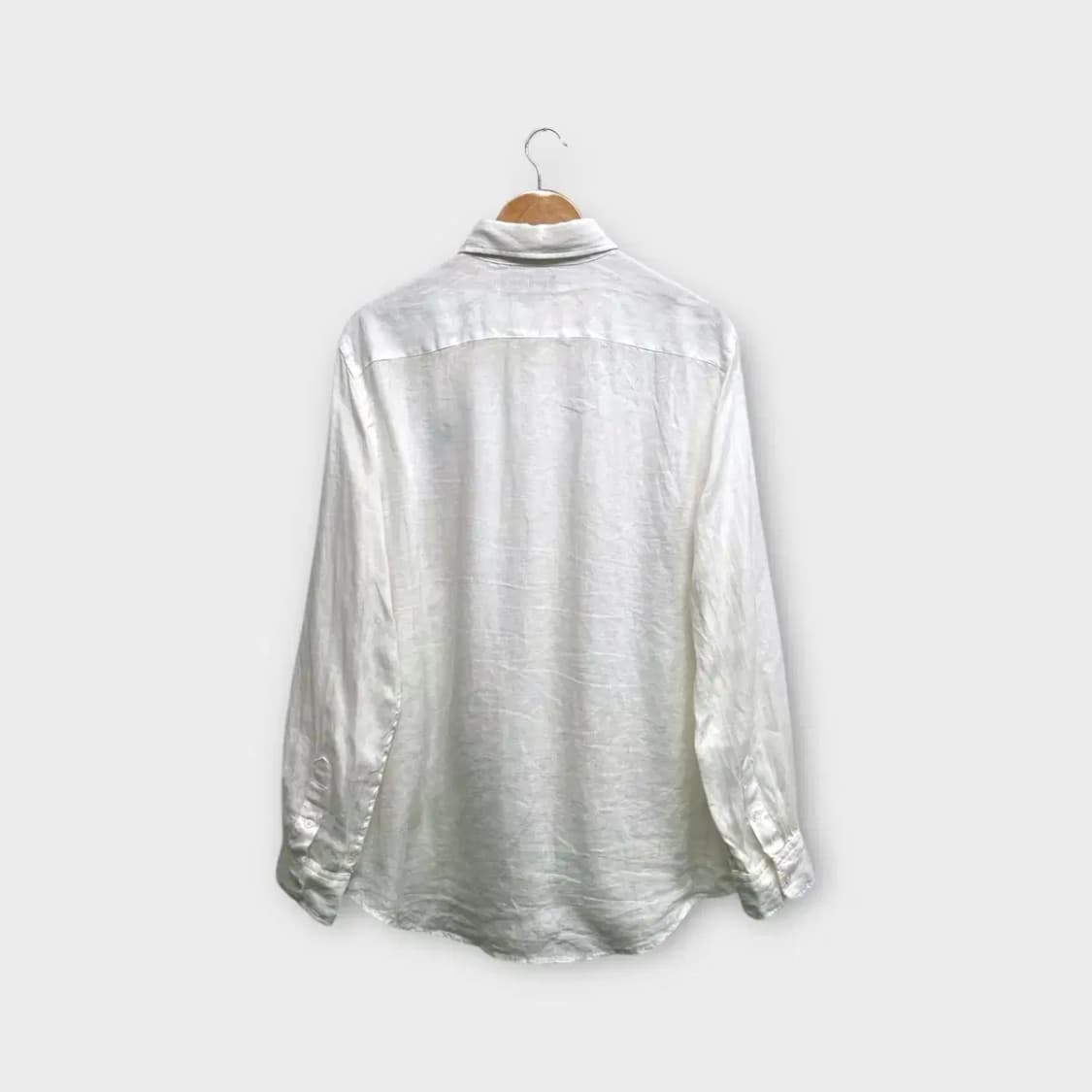 폴로 화이트 린넨셔츠 XL 상품이미지4