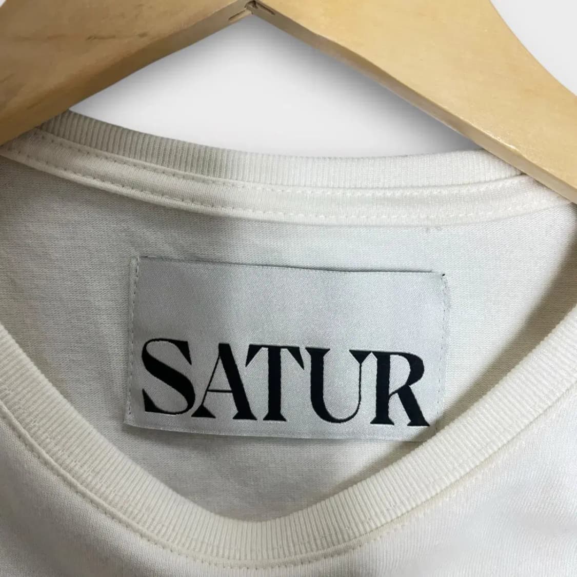 세터 Satur 레트로 레몬 프린팅 반팔 T-Shirt M-L 상품이미지5