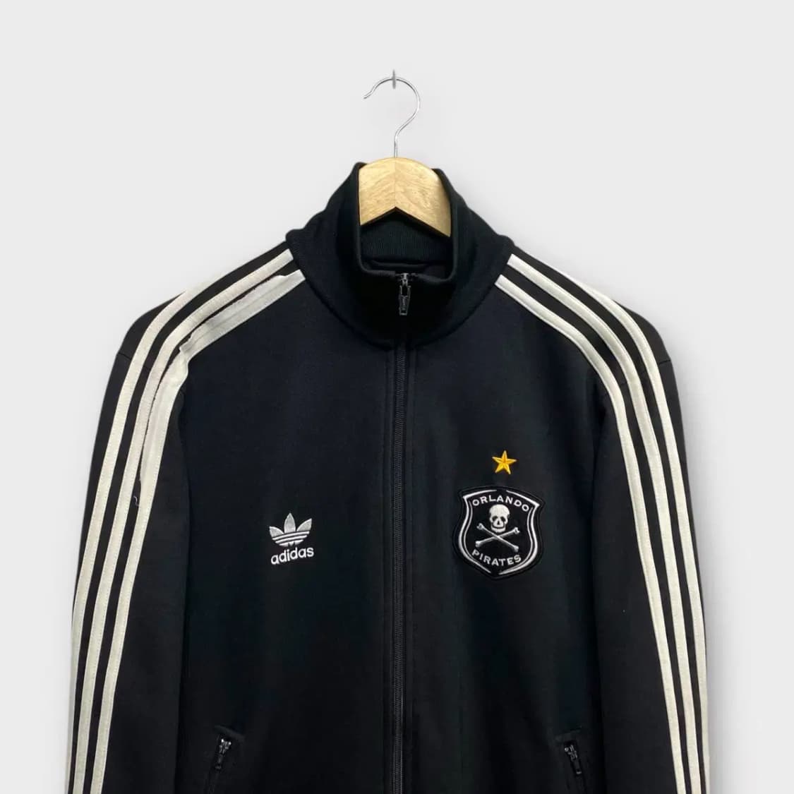 아디다스 올란도 트랙탑 검흰 집업져지100 상품이미지2