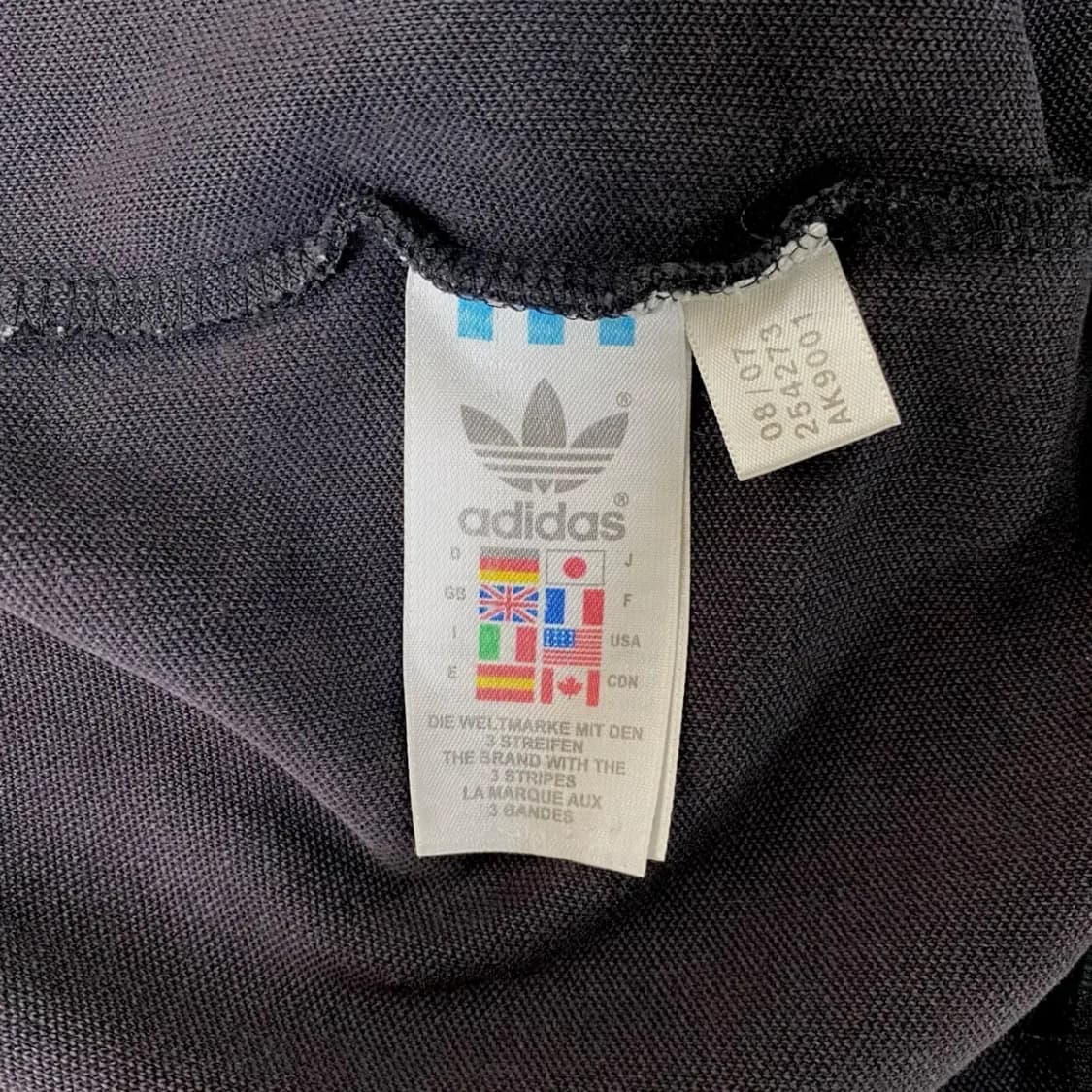 아디다스 올란도 트랙탑 검흰 집업져지100 상품이미지5