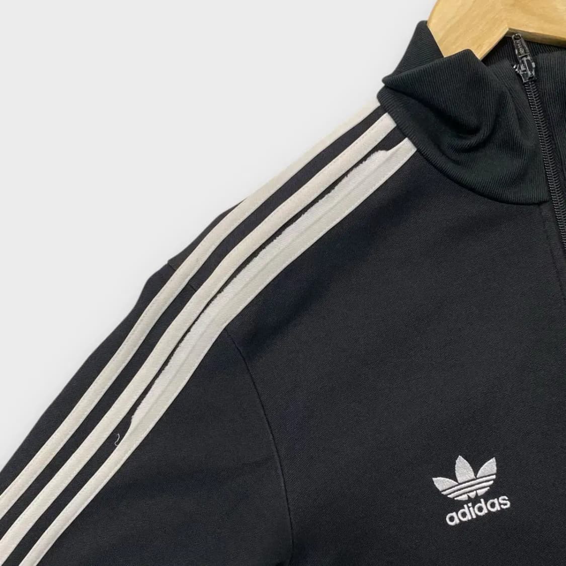 아디다스 올란도 트랙탑 검흰 집업져지100 상품이미지6