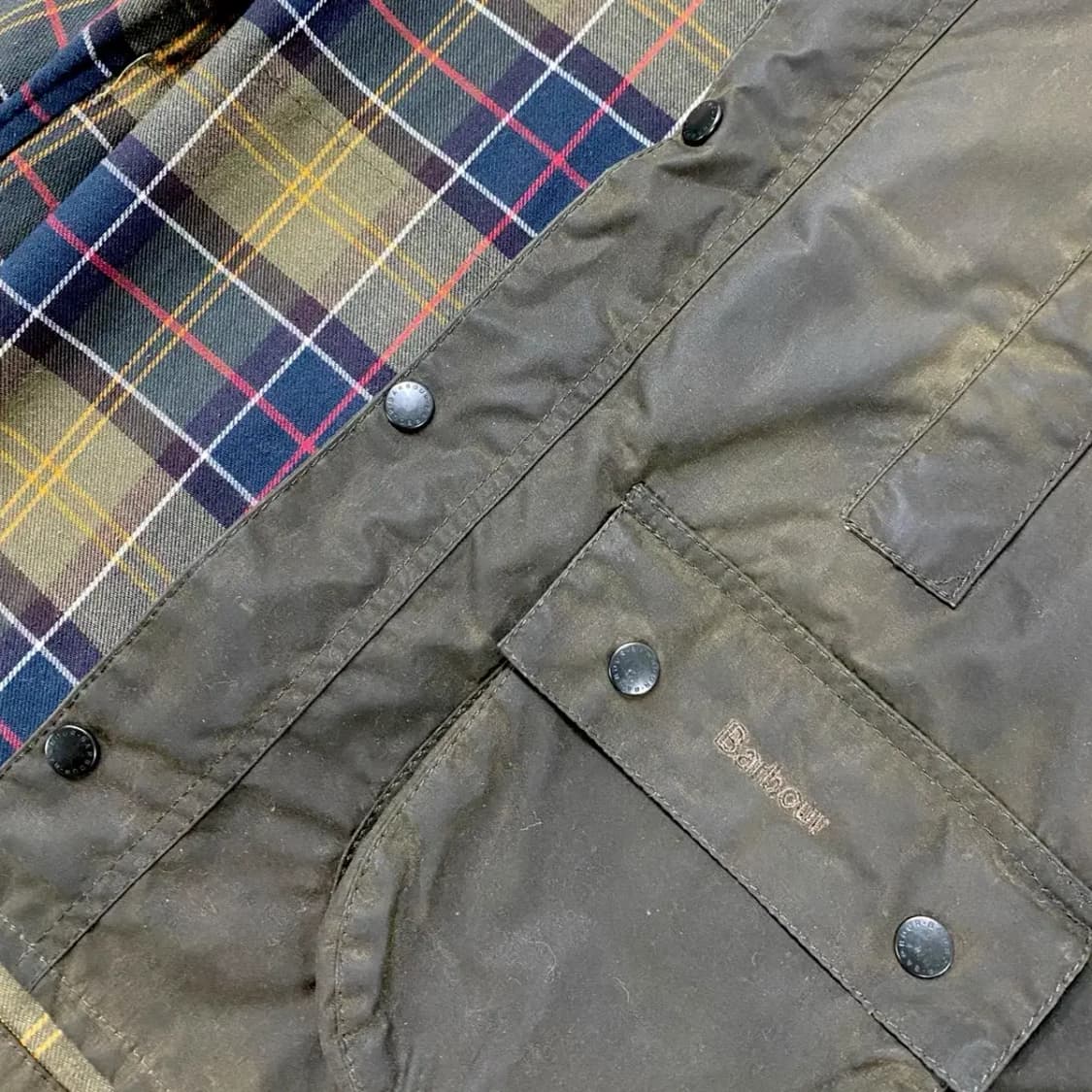 바버 Barbour 왁스 헌팅자켓 XL 상품이미지6