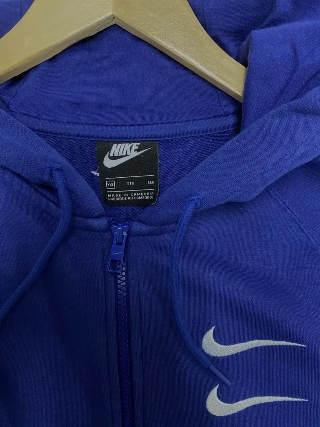 NIKE 더블 스우시 후드집업 110 상품이미지5