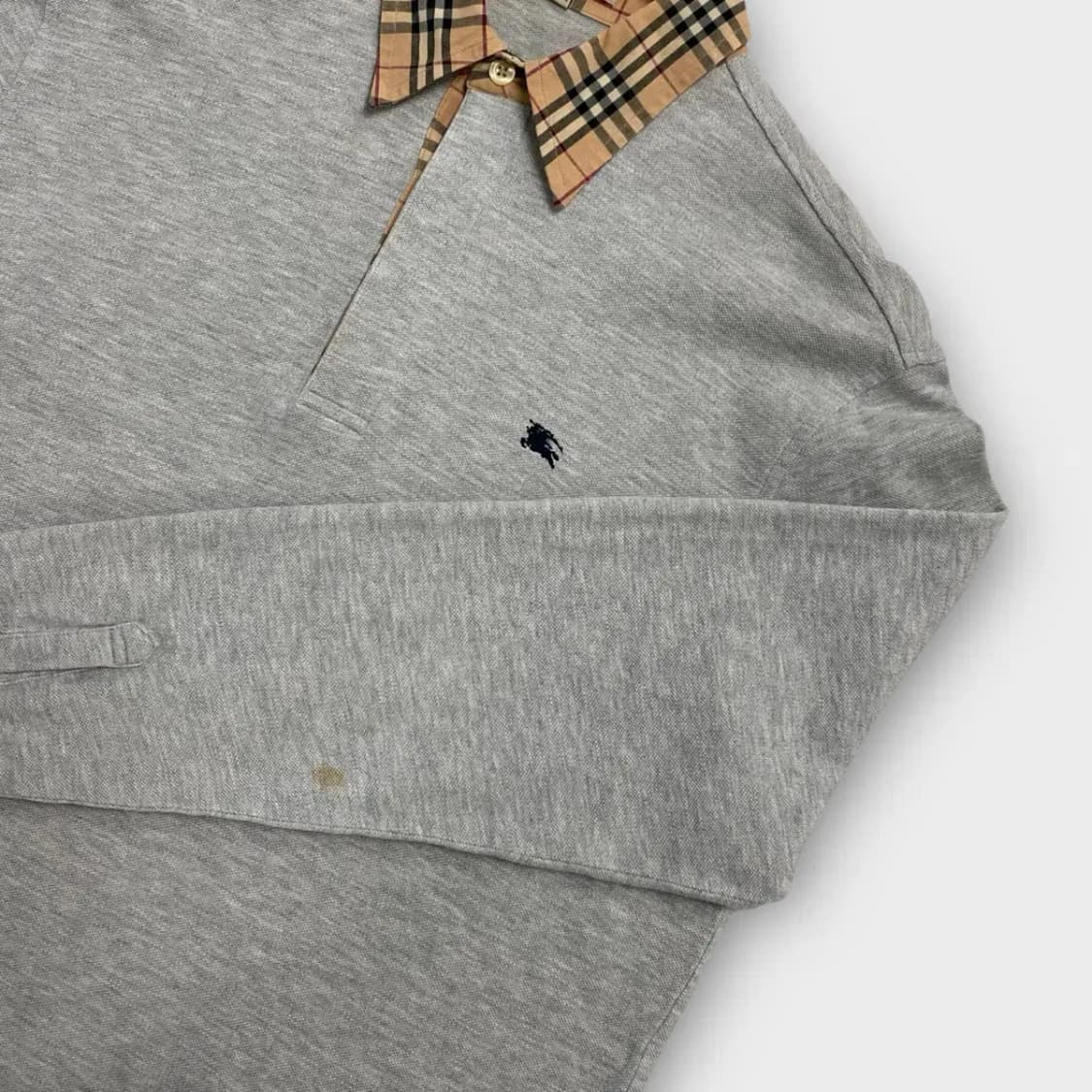 버버리 체크 포인트 카라티 M 상품이미지6