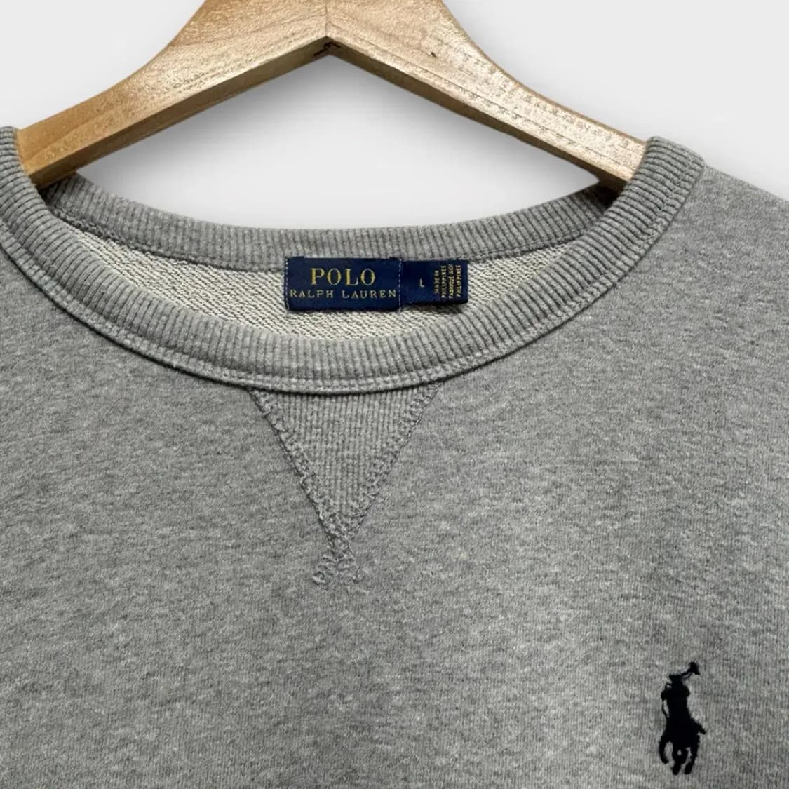 폴로랄프로렌 그레이 맨투맨 L 상품이미지4