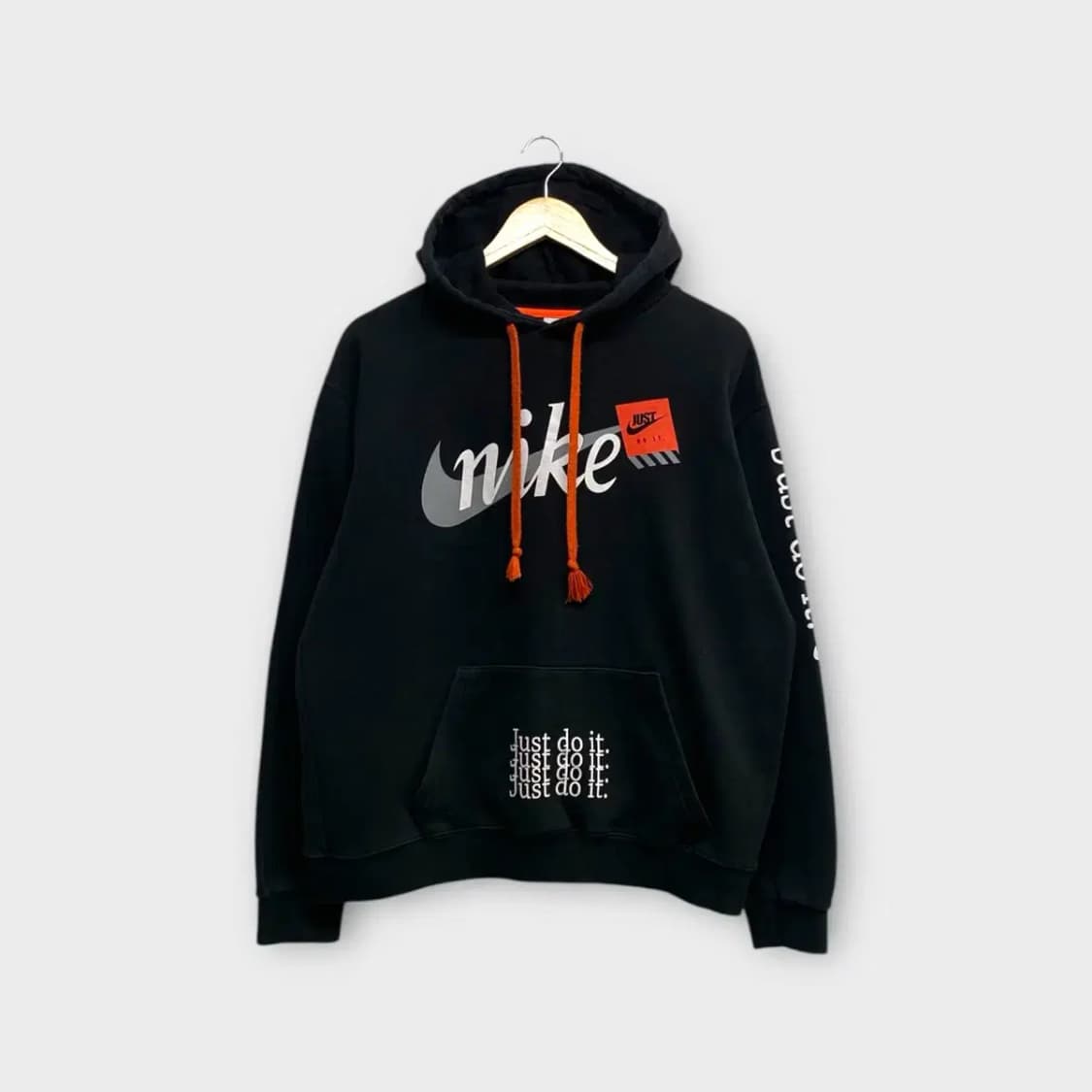 나이키 저스트 두잇 후드티 블랙 L-XL 상품이미지1