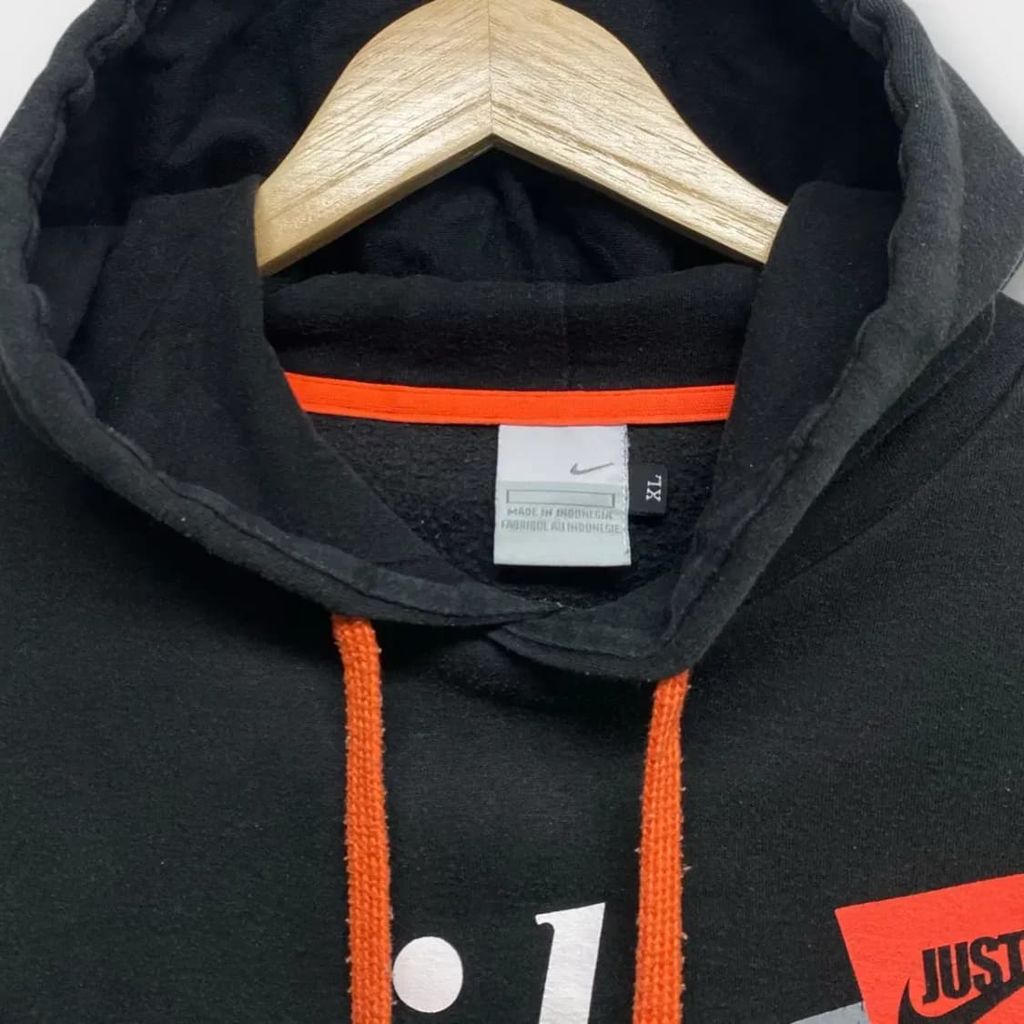 나이키 저스트 두잇 후드티 블랙 L-XL 상품이미지4