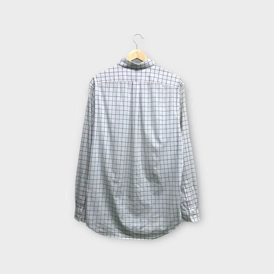 Polo 폴로 랄프로렌 화이트 체크셔츠 L 상품이미지3