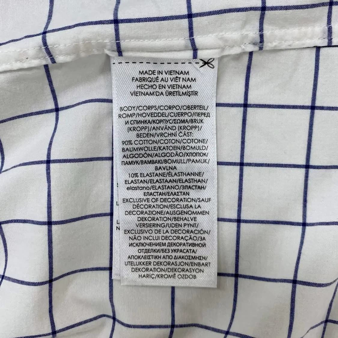 Polo 폴로 랄프로렌 화이트 체크셔츠 L 상품이미지5