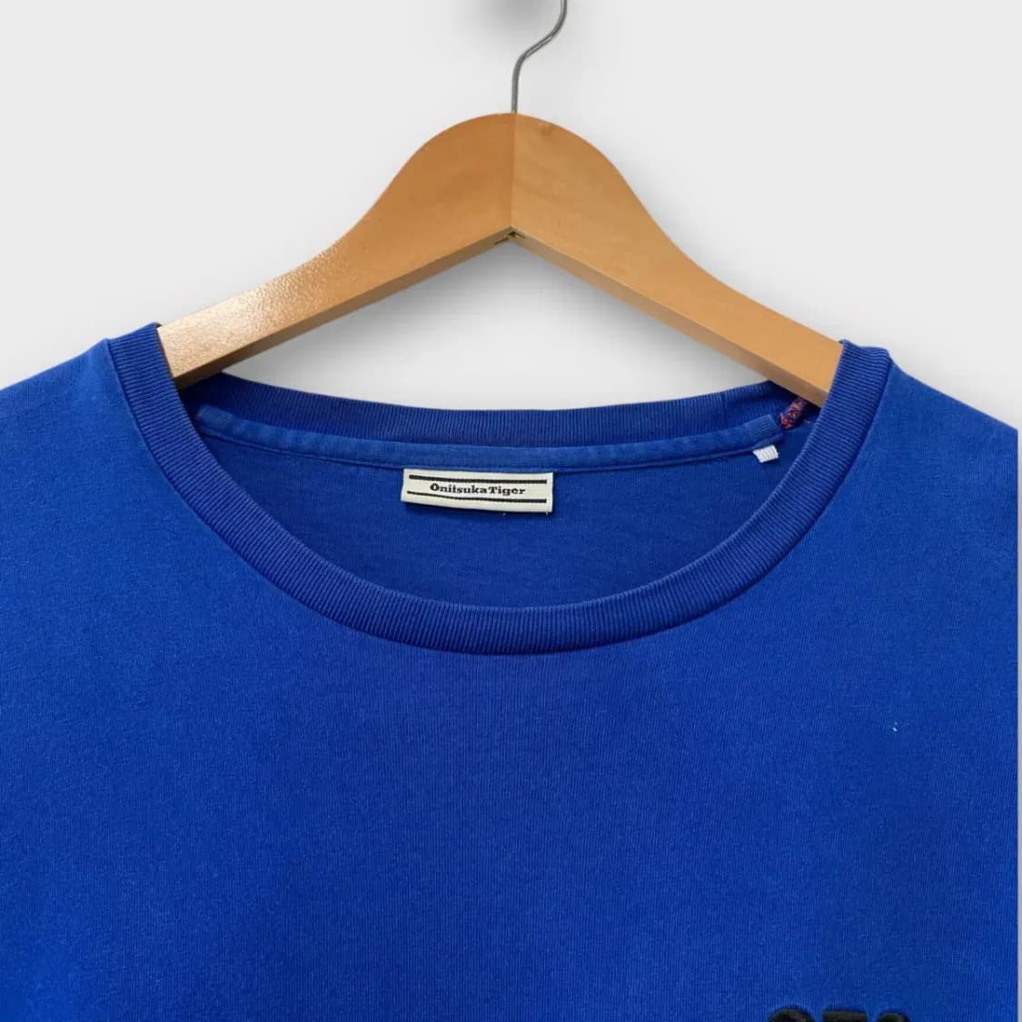 오니츠카타이거 블루 OTG 긴팔 티셔츠 M 상품이미지4