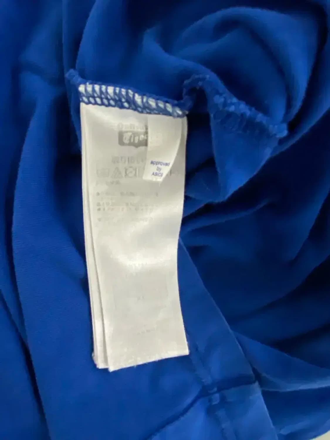 오니츠카타이거 블루 OTG 긴팔 티셔츠 M 상품이미지5