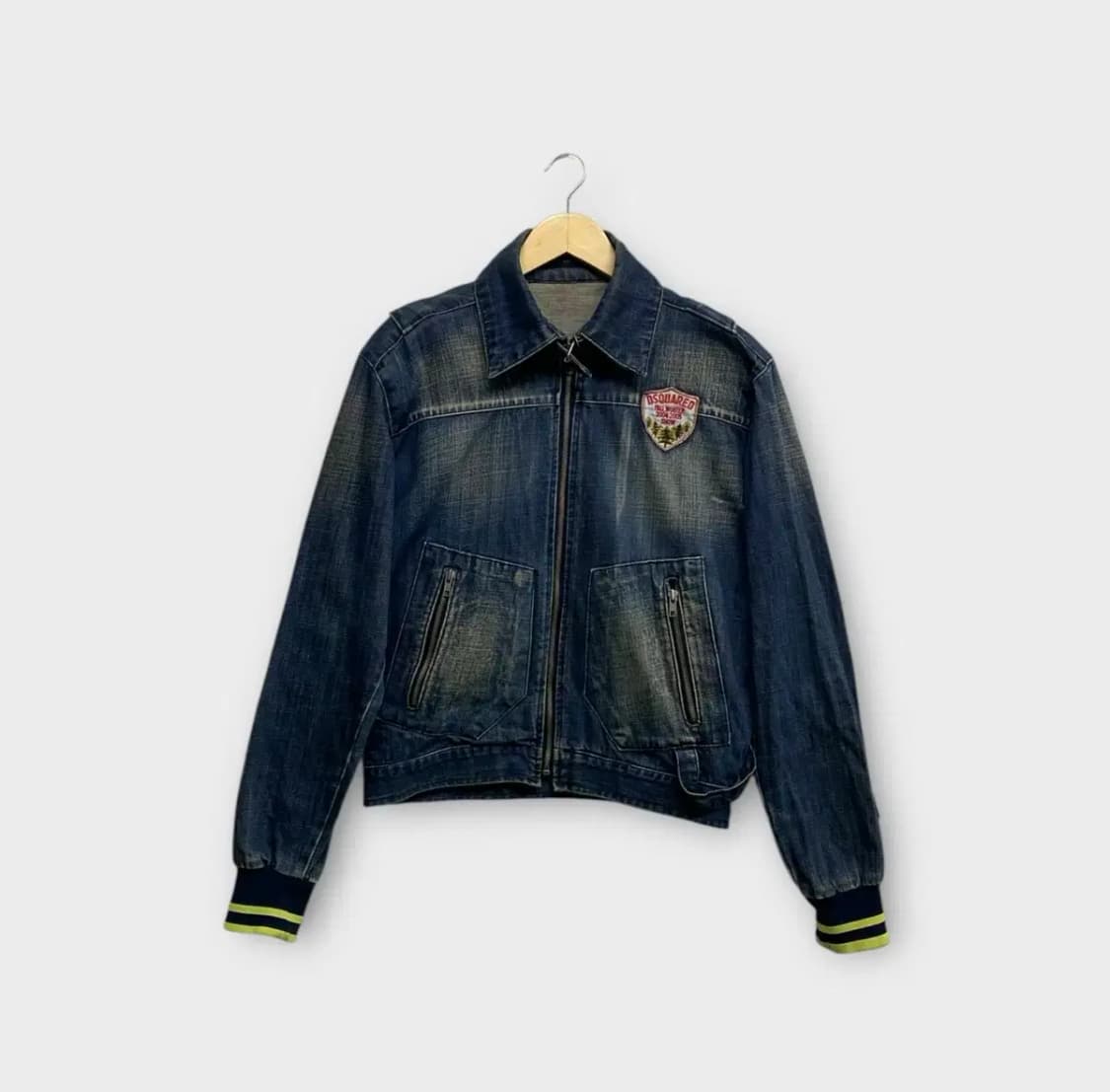 디스퀘어드2 [DSQUARED2] 데님자켓 S-M 상품이미지1