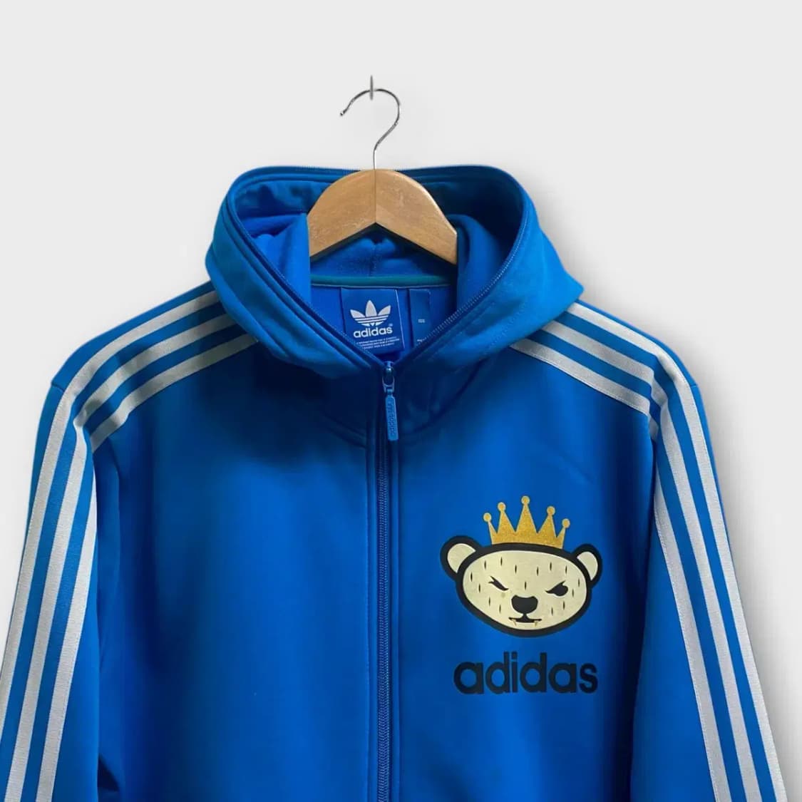 아디다스 니고 콜라보 베어 후드 집업 또는 트랙탑 져지 L 상품이미지2