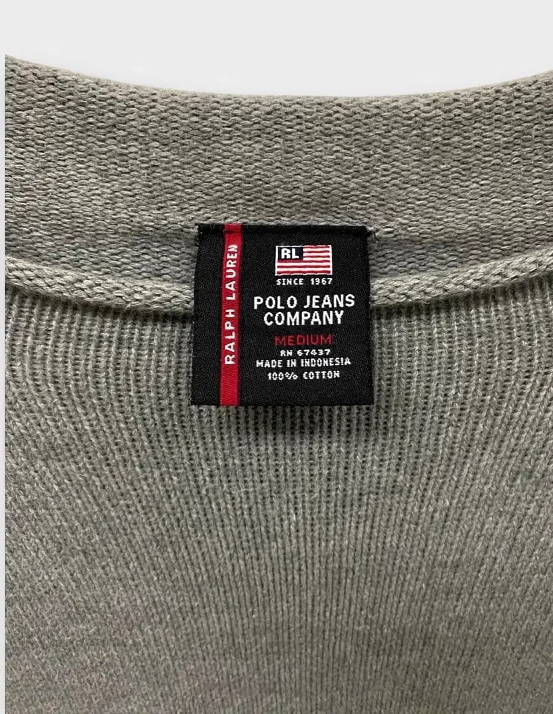 폴로랄프로렌 스포츠 그레이 니트 M 상품이미지5
