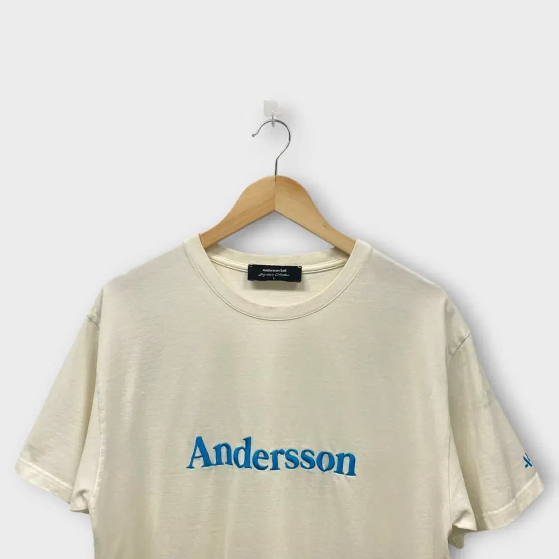 앤더슨벨 블루 로고 반팔티 L 상품이미지2