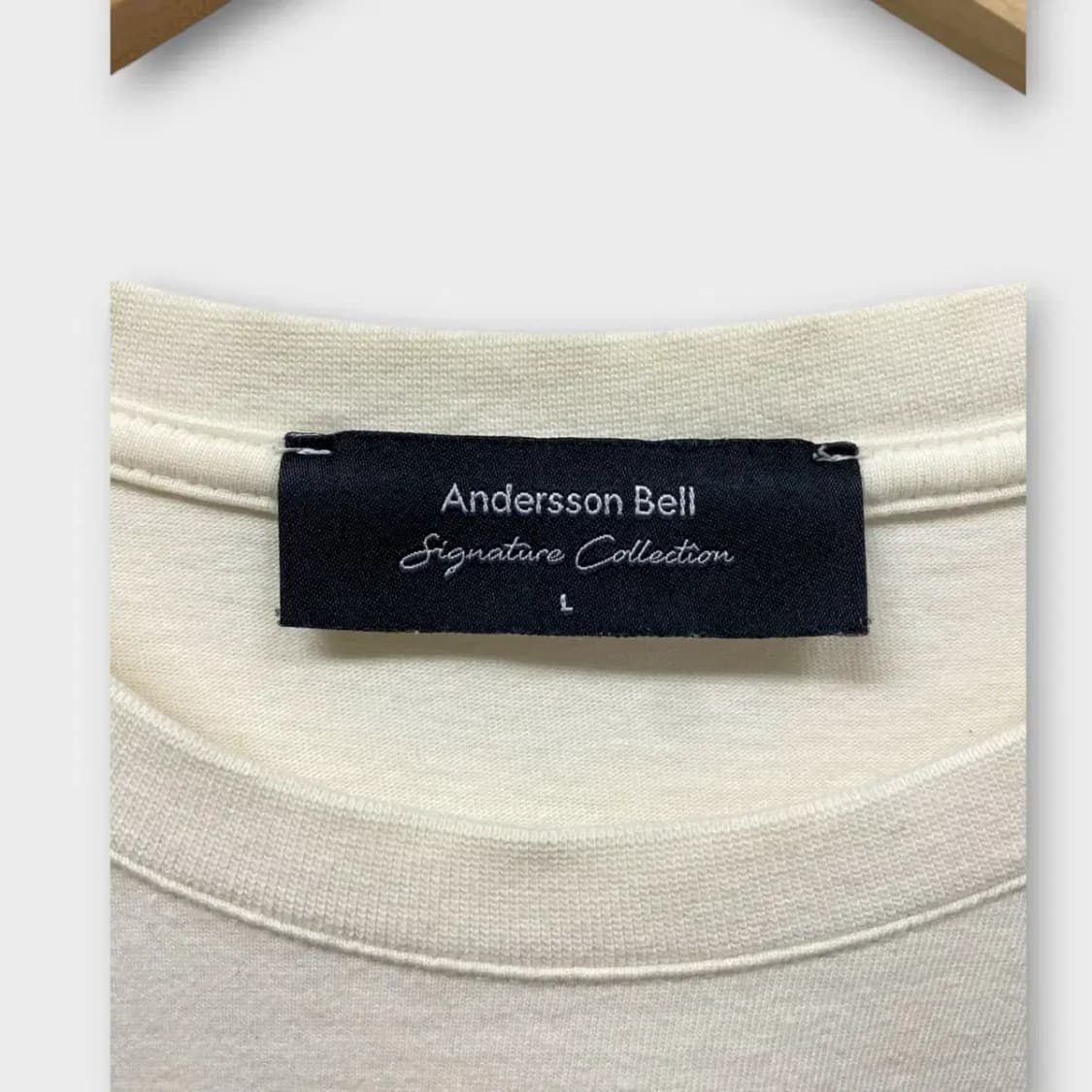 앤더슨벨 블루 로고 반팔티 L 상품이미지4