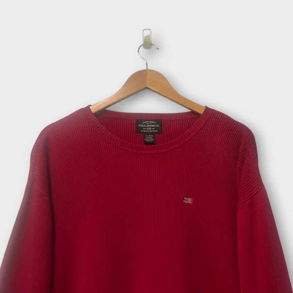 폴로진스 국기 니트 스웨터 XL 상품이미지2