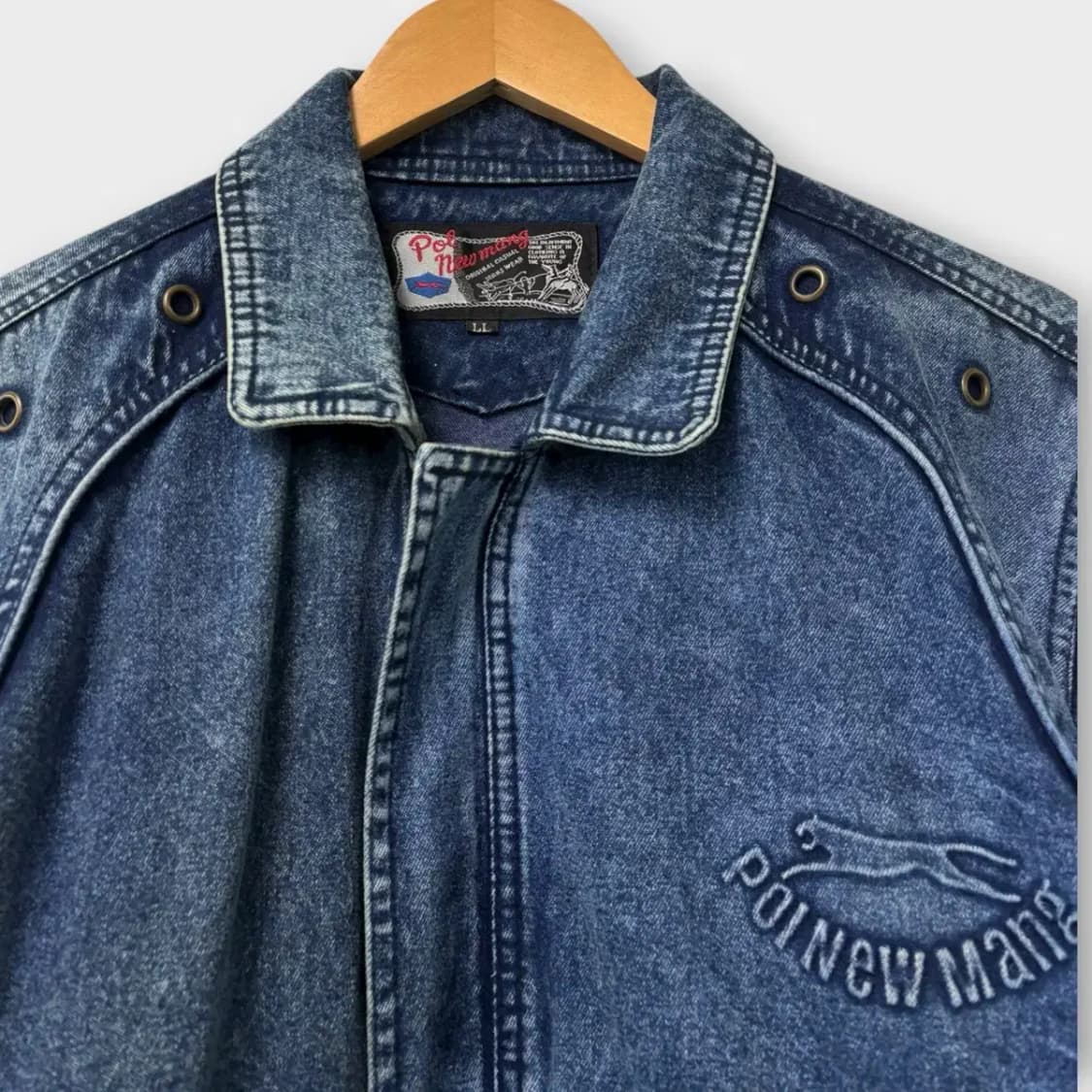 Poi New Mang 유니크 데님자켓 (조끼투웨이 가능) L 상품이미지3